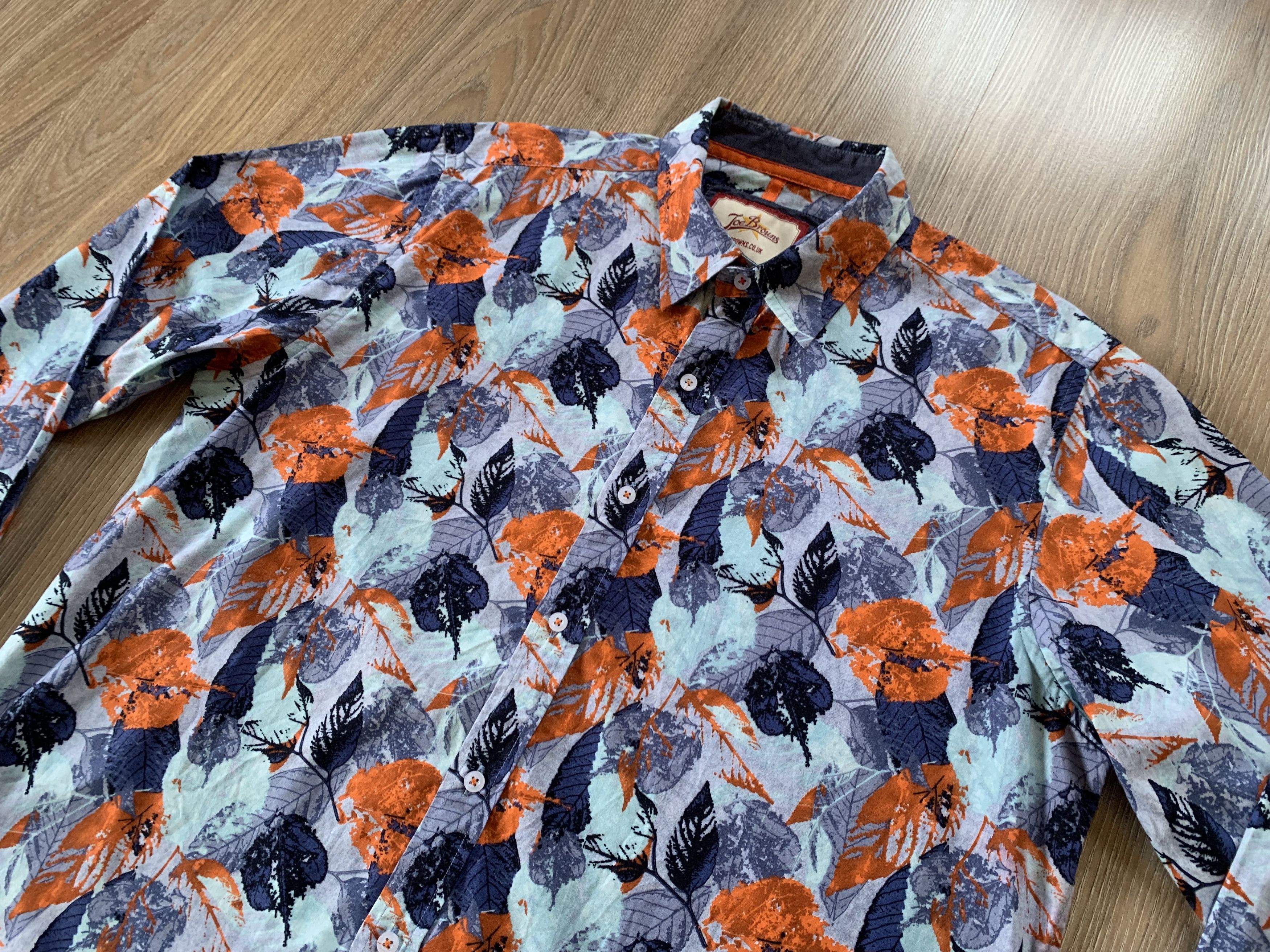 Other Joe Browns Long Sleeve Hawaiian Shirt Size US M / EU 48-50 / 2 - 4 Thumbnail