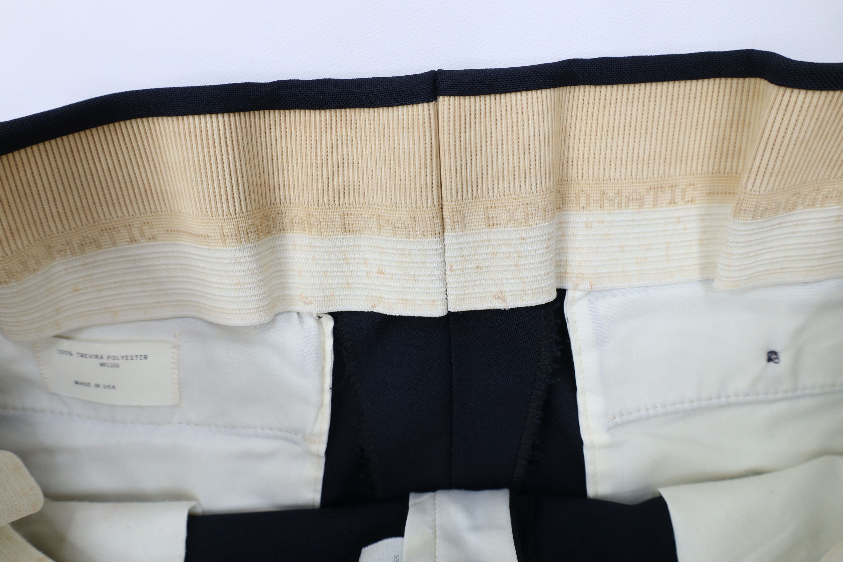 Vintage Vintage 70s Streetwear Wide Leg Chino Pants Navy Blue USA Size US 34 / EU 50 - 8 Thumbnail