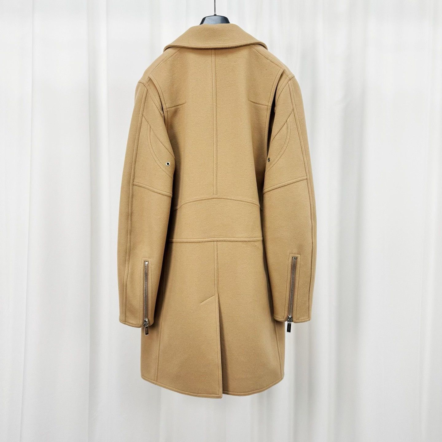 Dior Dior Runway Camel Wool Multi-Zip Coat Size US XS / EU 42 / 0 - 2 Thumbnail