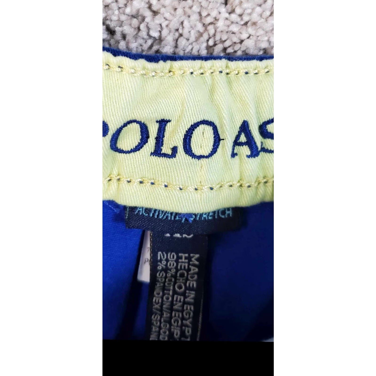 U.S. Polo Assn. U.S. Polo Assn. Men's XS NWT Elastic Waist Jogger Short Style Blue Shorts Size US XS / EU 42 / 0 - 4 Thumbnail