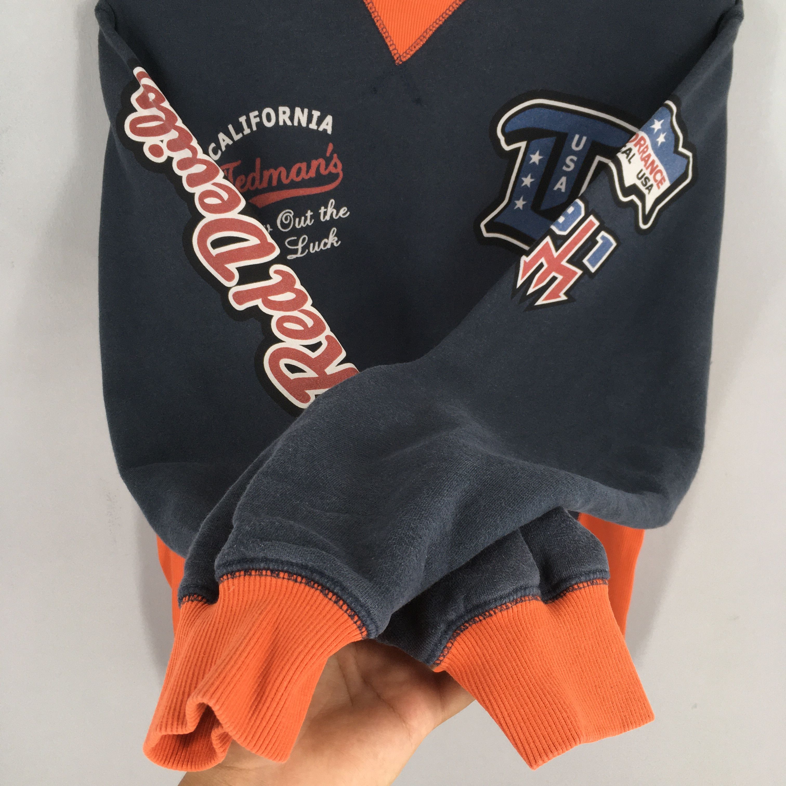 Vintage Vintage Ted Company California Blue Sweatshirt Medium Size US M / EU 48-50 / 2 - 5 Thumbnail