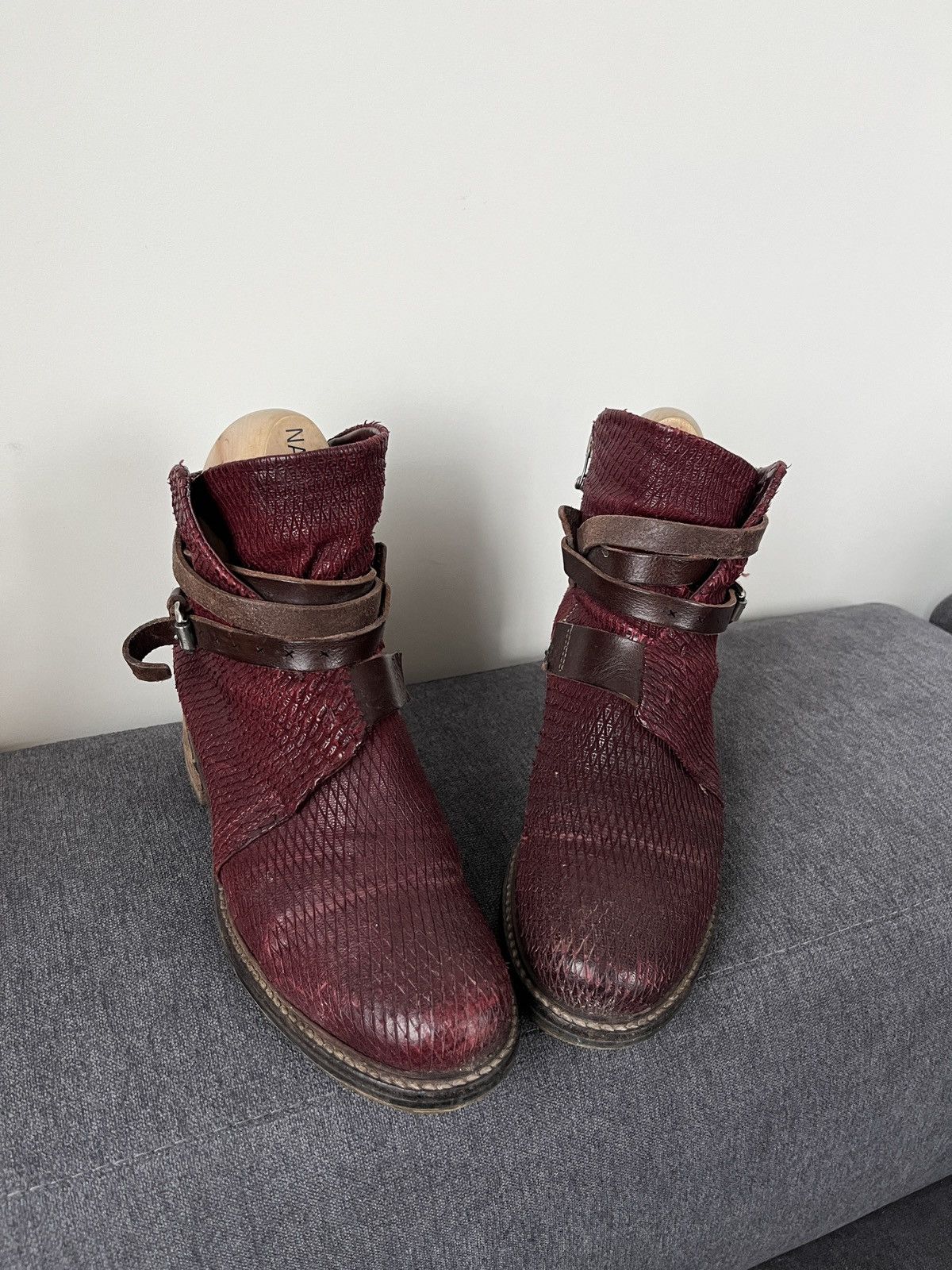A.S.98 A.S. 98 Airstep Avant Garde Red Boots Size US 9 / IT 39 - 6 Thumbnail