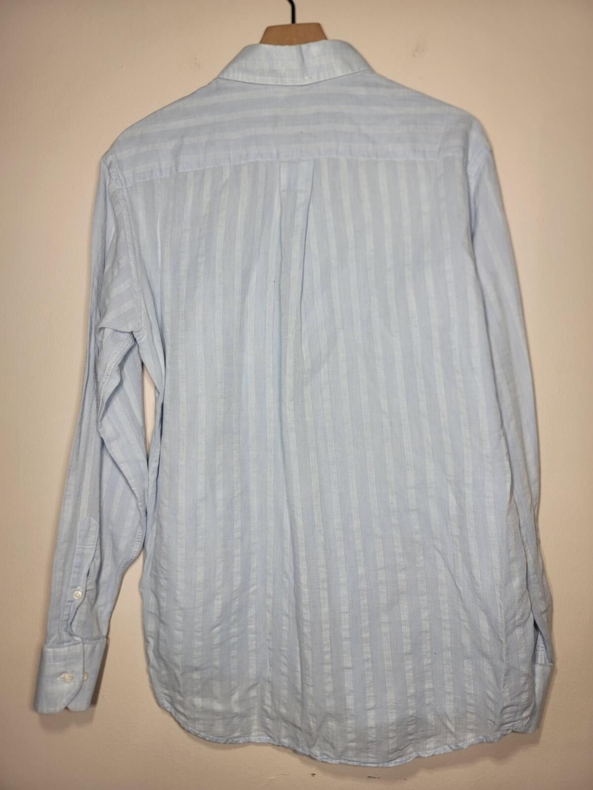 Other Sorrento Linen Striped Button Down Shirt Quiet Lux Sz XL Size 44R - 7 Thumbnail
