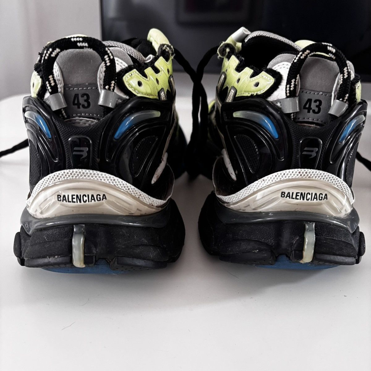 Balenciaga Balenciaga Track Sneaker Yellow Silver US 10 Size US 9 / EU 42 - 5 Thumbnail