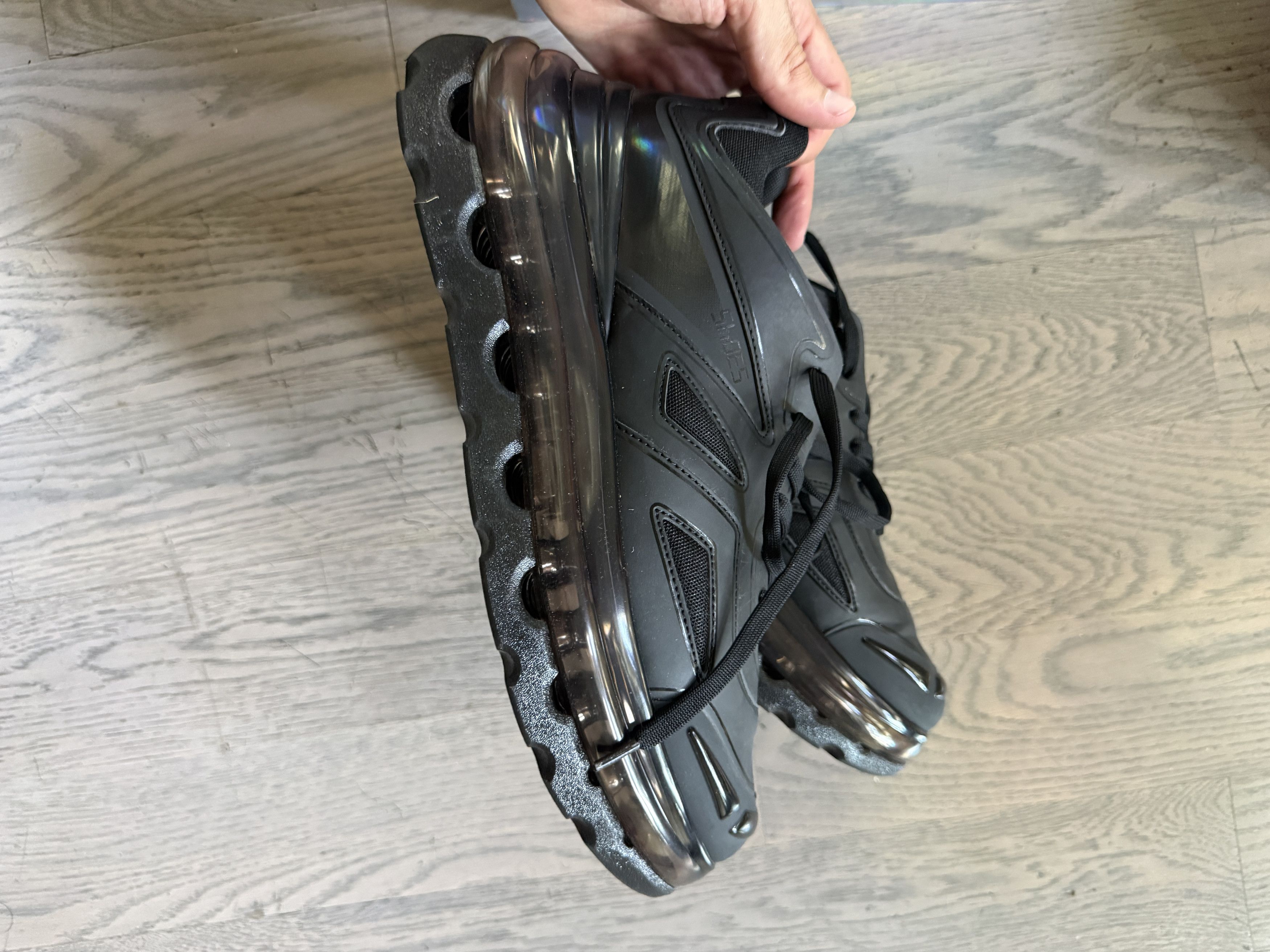 Other shoes53045 comfy black sneakers Size US 11 / EU 44 - 6 Thumbnail