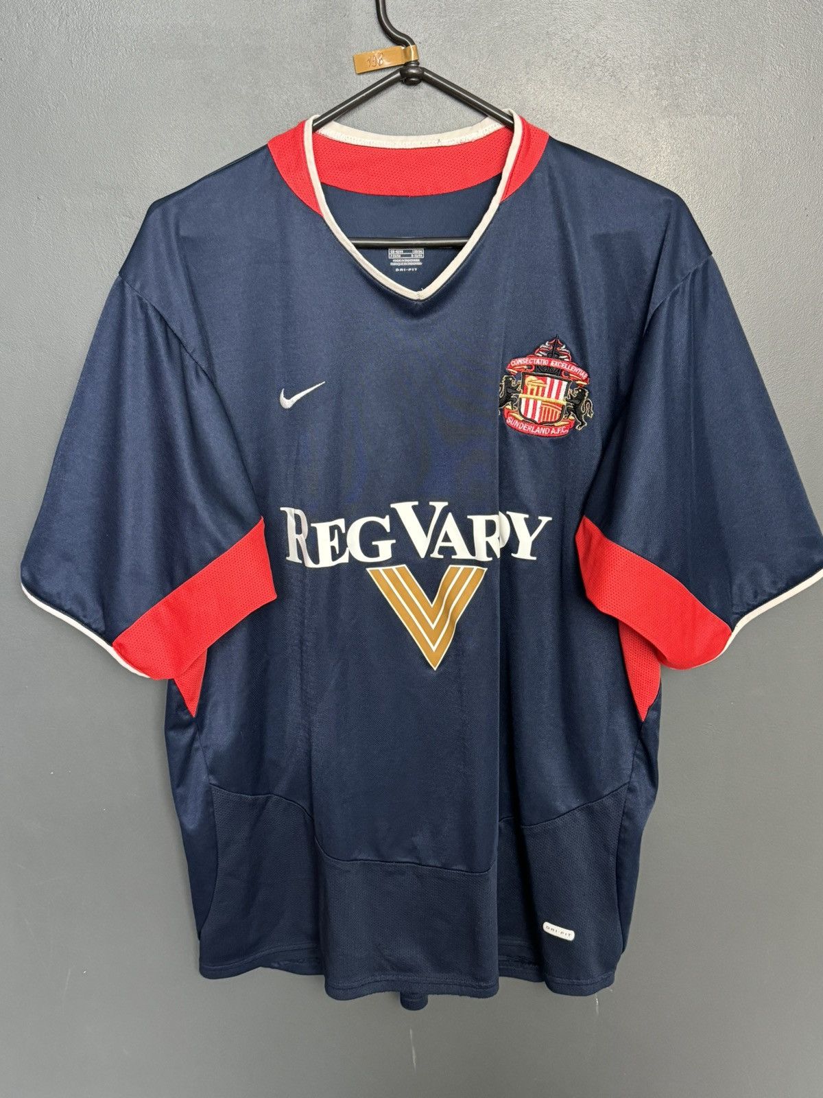 Nike Sunderland 03/04 Away Football Jersey Size US L / EU 52-54 / 3 - 1 Thumbnail