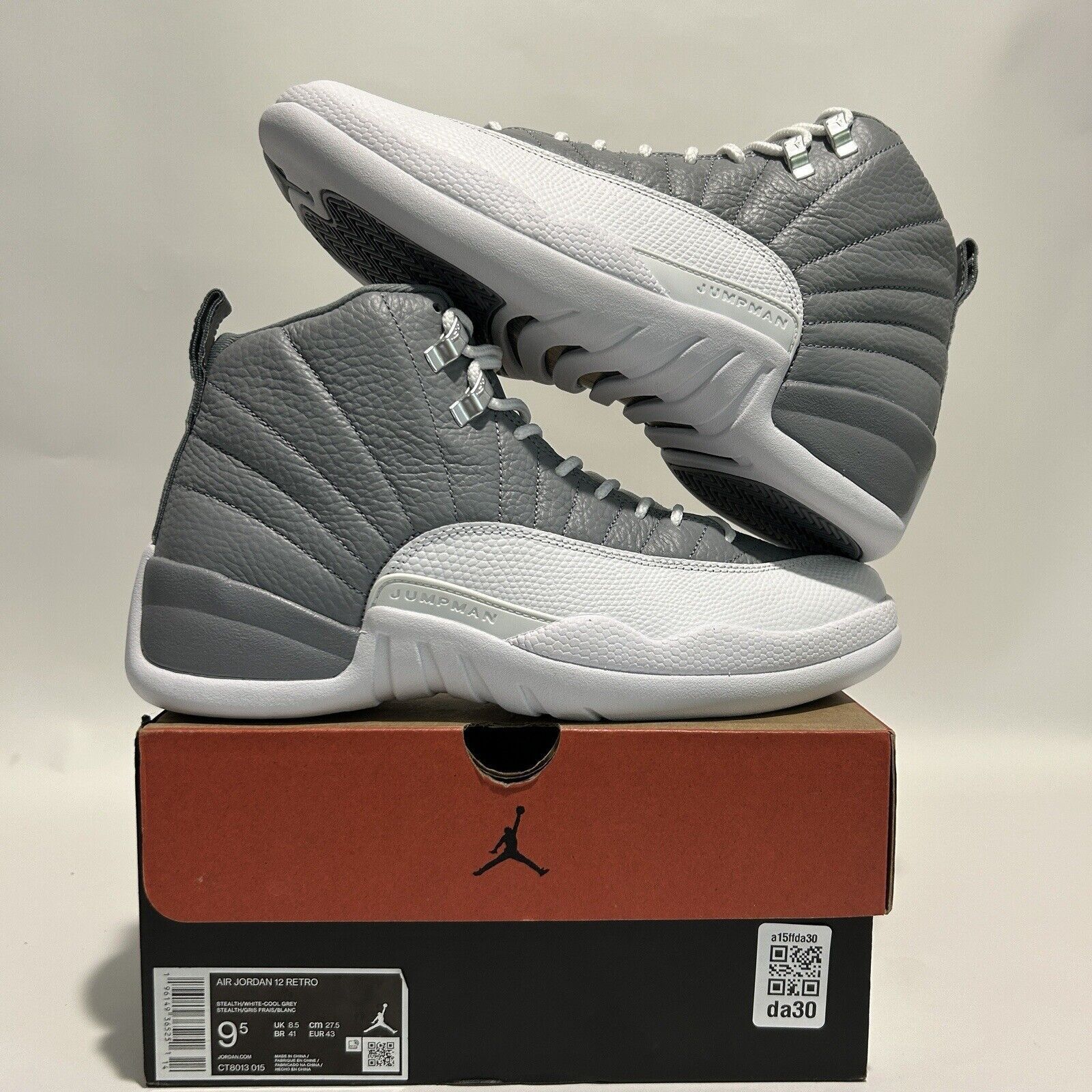 Nike Shoes Air Jordan 12 Retro “Stealth” 2024
