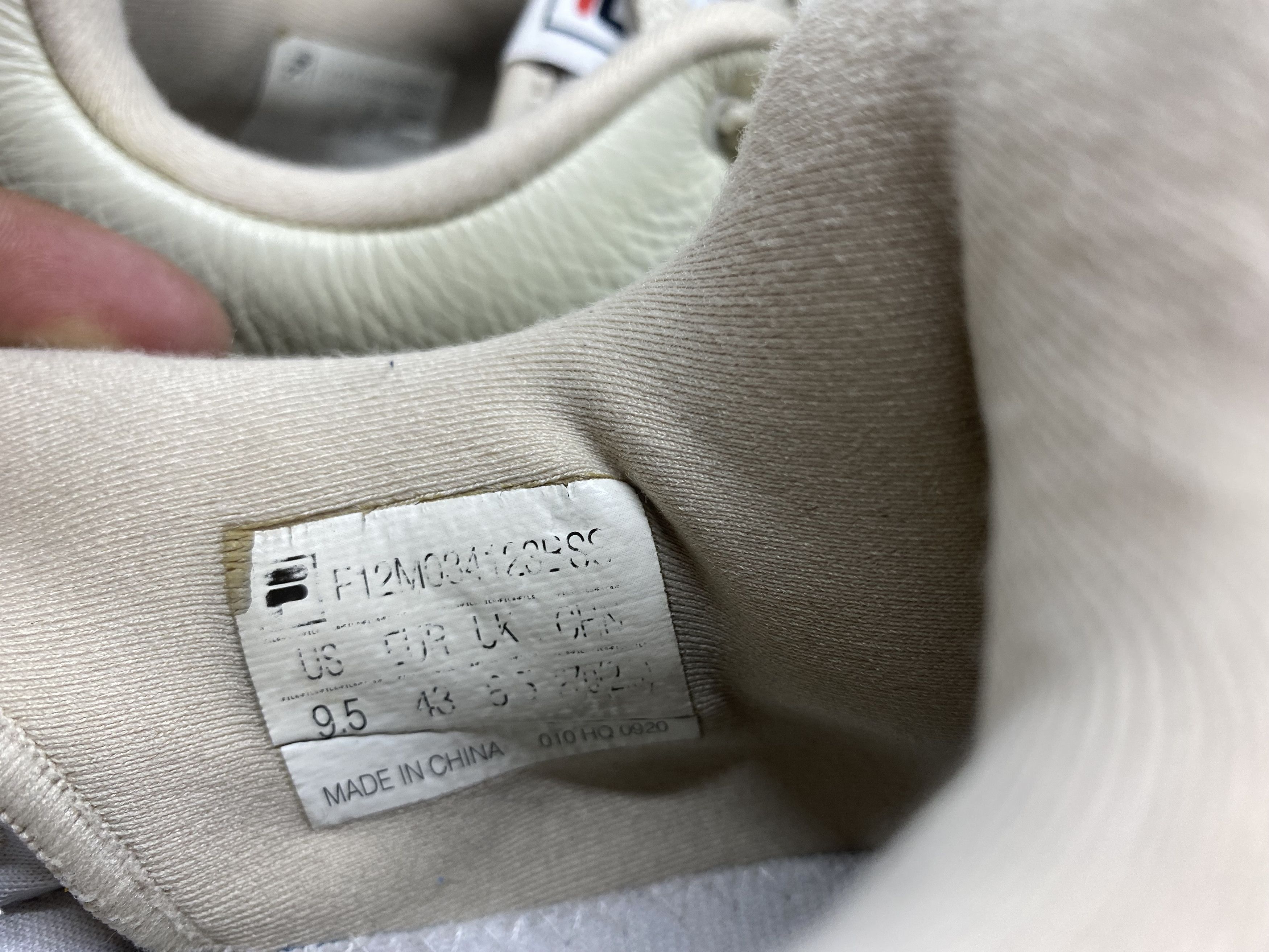 Fila × Maison MIHARA YASUHIRO Fila x MAISON MIHARA YASUHIRO Low Gs Skate Shoes Sneakers Size US 9.5 / EU 42-43 - 11 Thumbnail