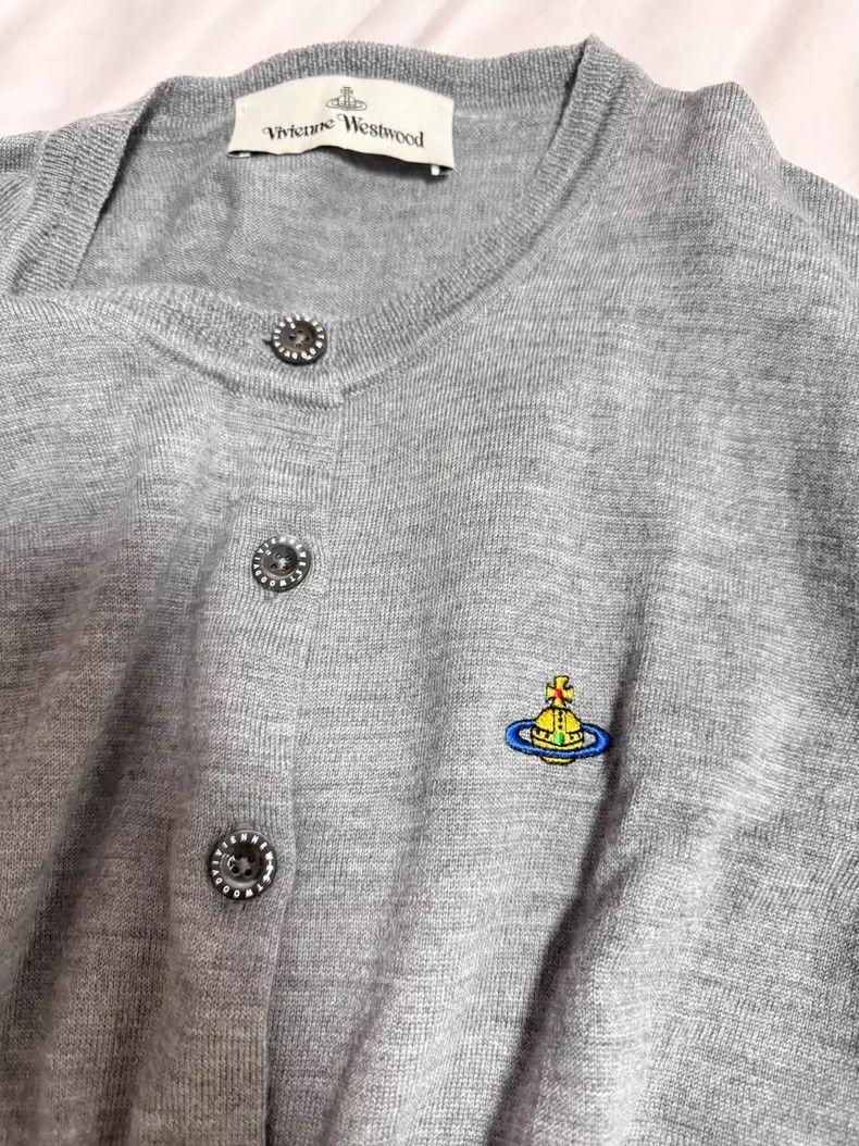 Vivienne Westwood vivienne westwood Gray knit sweater, classic style, 100% p Size S / US 4 / IT 40 - 4 Thumbnail