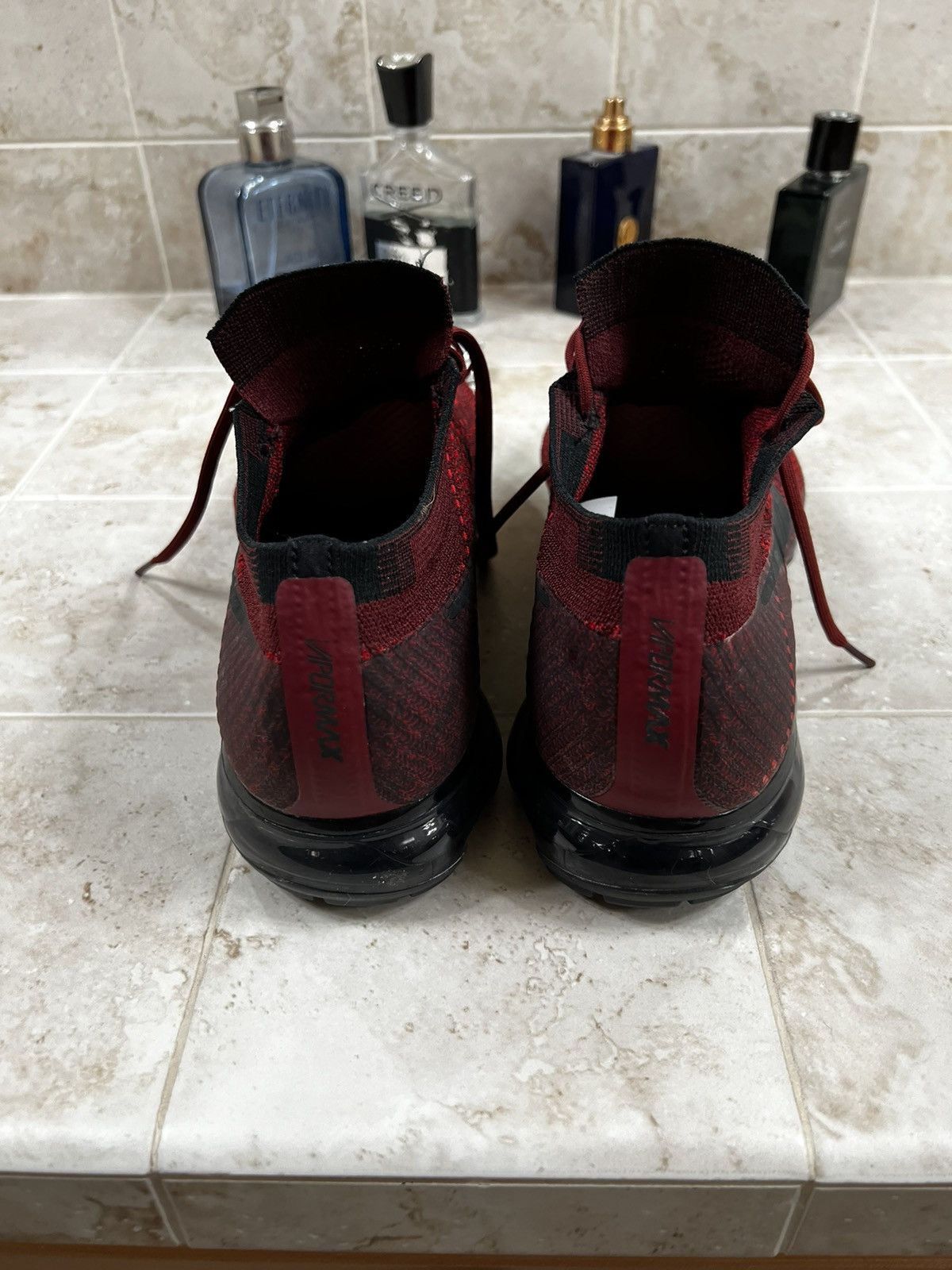 Nike Nike Air VaporMax Dark Team Red 2017 Size US 11 / EU 44 - 5 Thumbnail