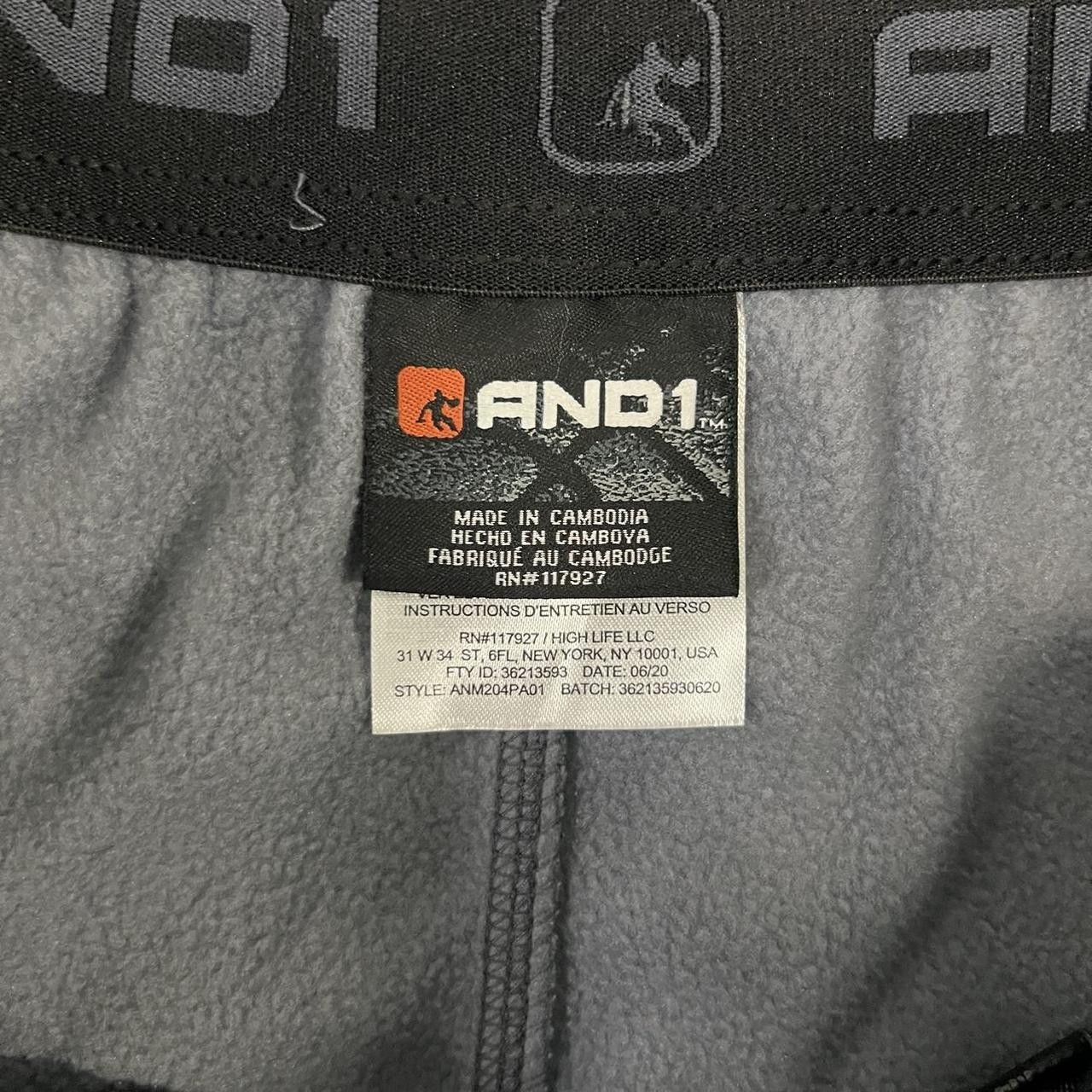 Vintage Vintage Y2K/2000s Essential Grey And1 Sweatpants! Size US 38 / EU 54 - 6 Thumbnail