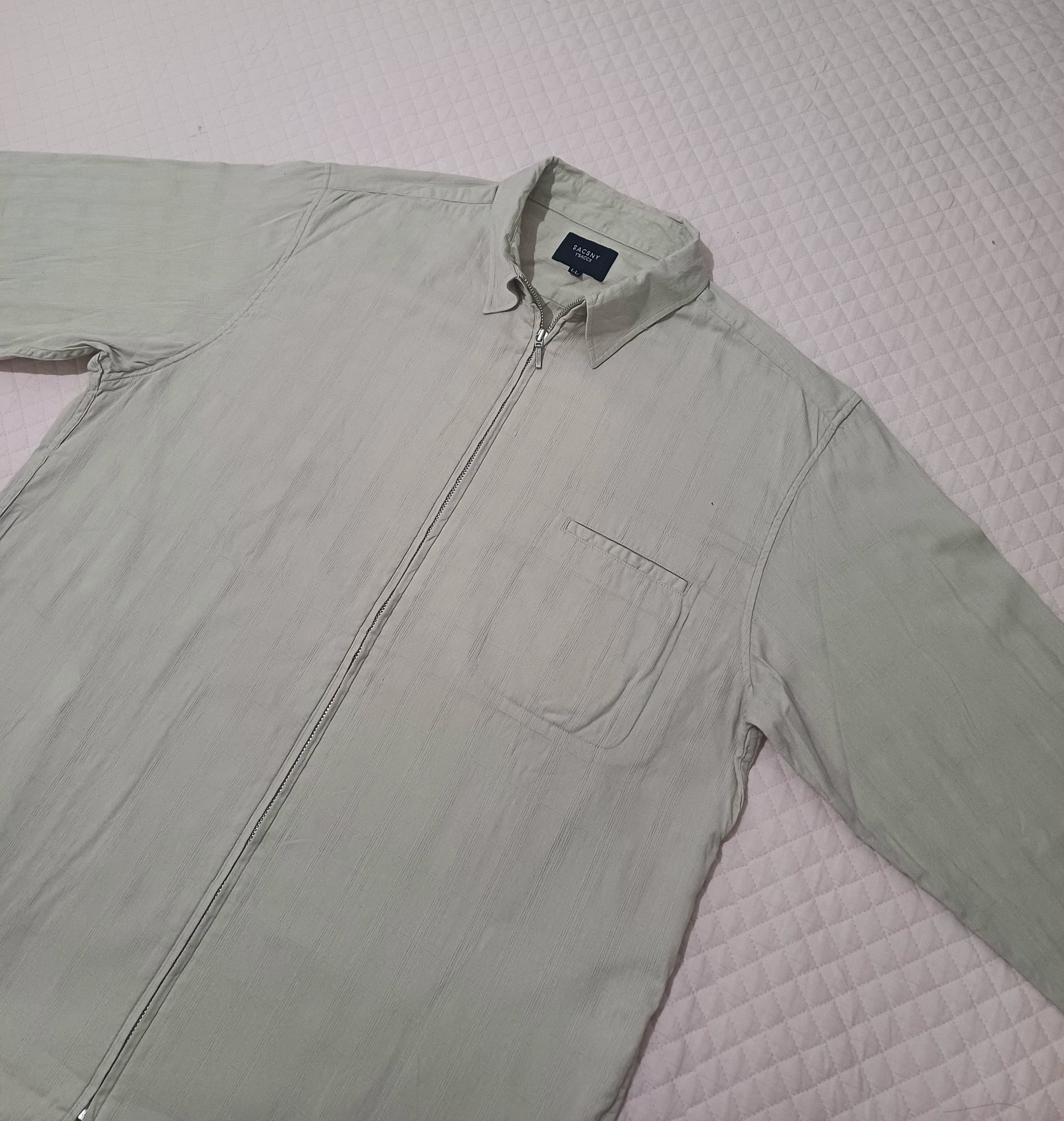 Yohji Yamamoto SACSNY Y'SACCS Yohji Yamamoto Zipper Shirt Size US L / EU 52-54 / 3 - 2 Thumbnail