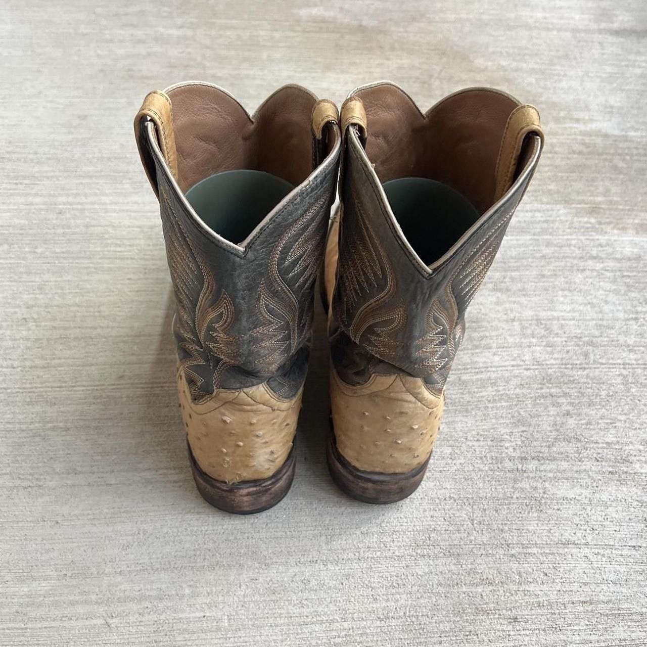 Ariat × Dan Post × Vintage Vintage Made in USA Cowboy Boots Size US 13 / EU 46 - 5 Thumbnail