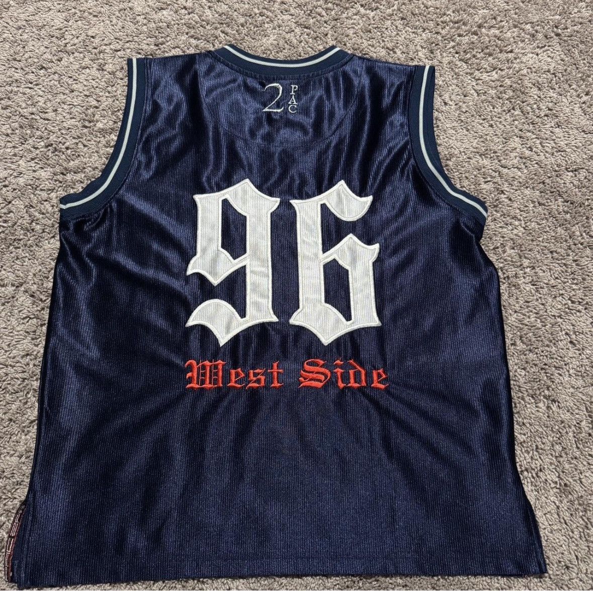 Other Navy blue 2Pac jersey Size US L / EU 52-54 / 3 - 7 Thumbnail