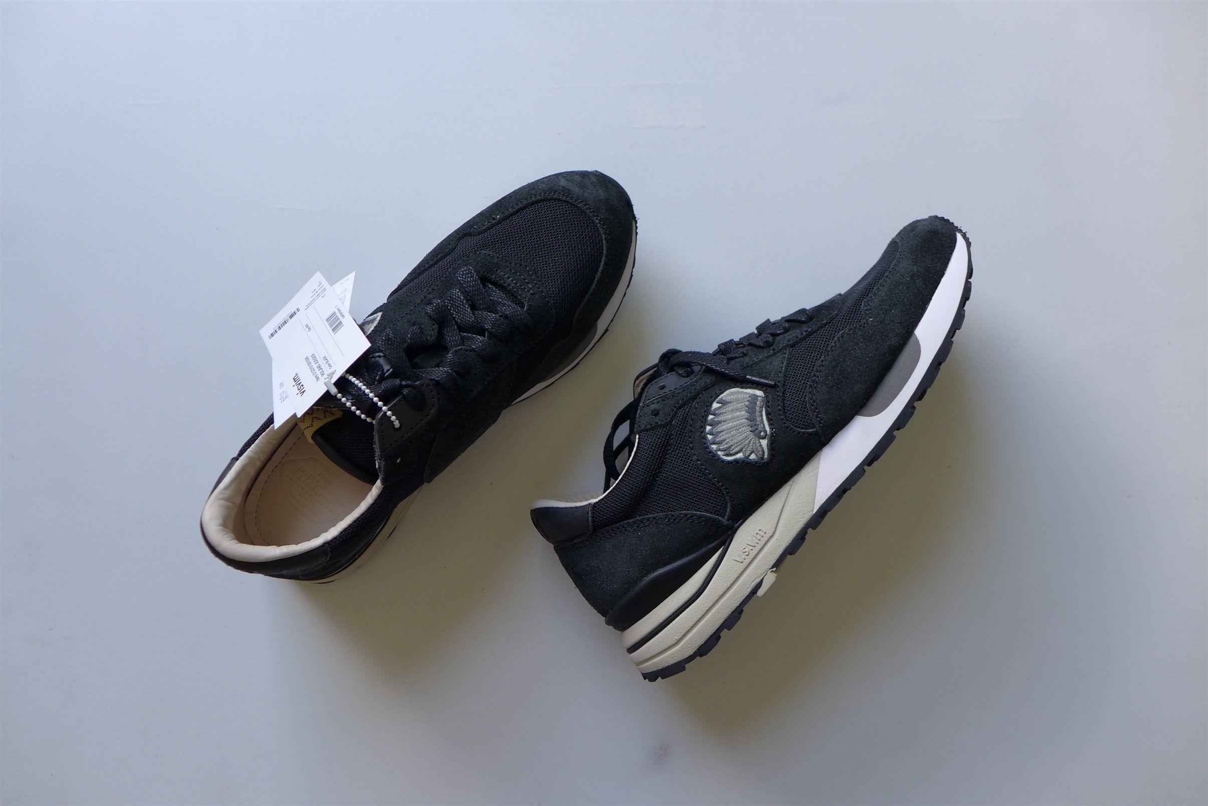 Visvim Visvim Roland Jogger Sneakers - Black Suede Size US 10 / EU 43 - 7 Thumbnail