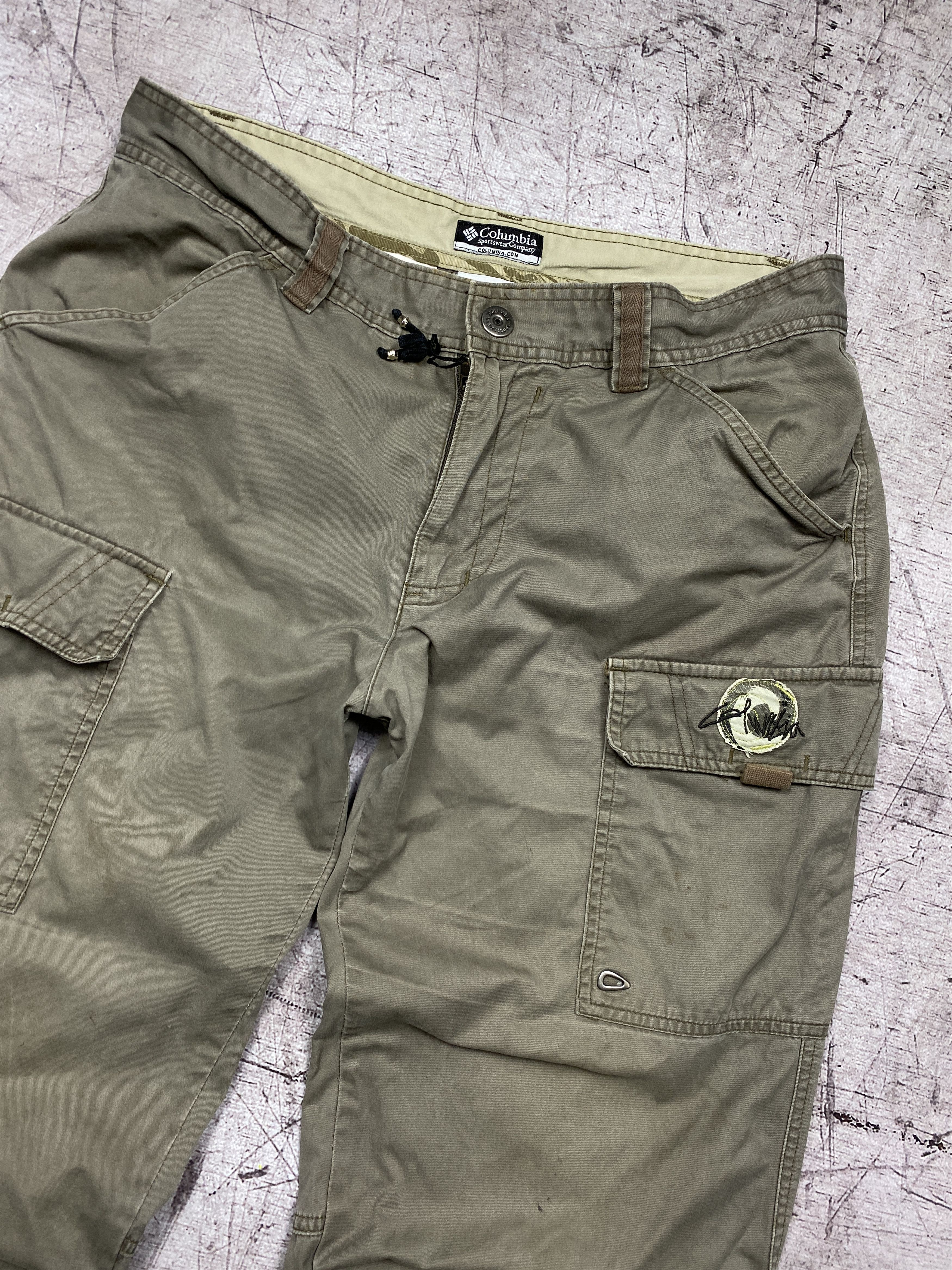 Columbia × Vintage Columbia Vintage Mens Cargo Multi Pockets Pants Size US 34 / EU 50 - 2 Thumbnail