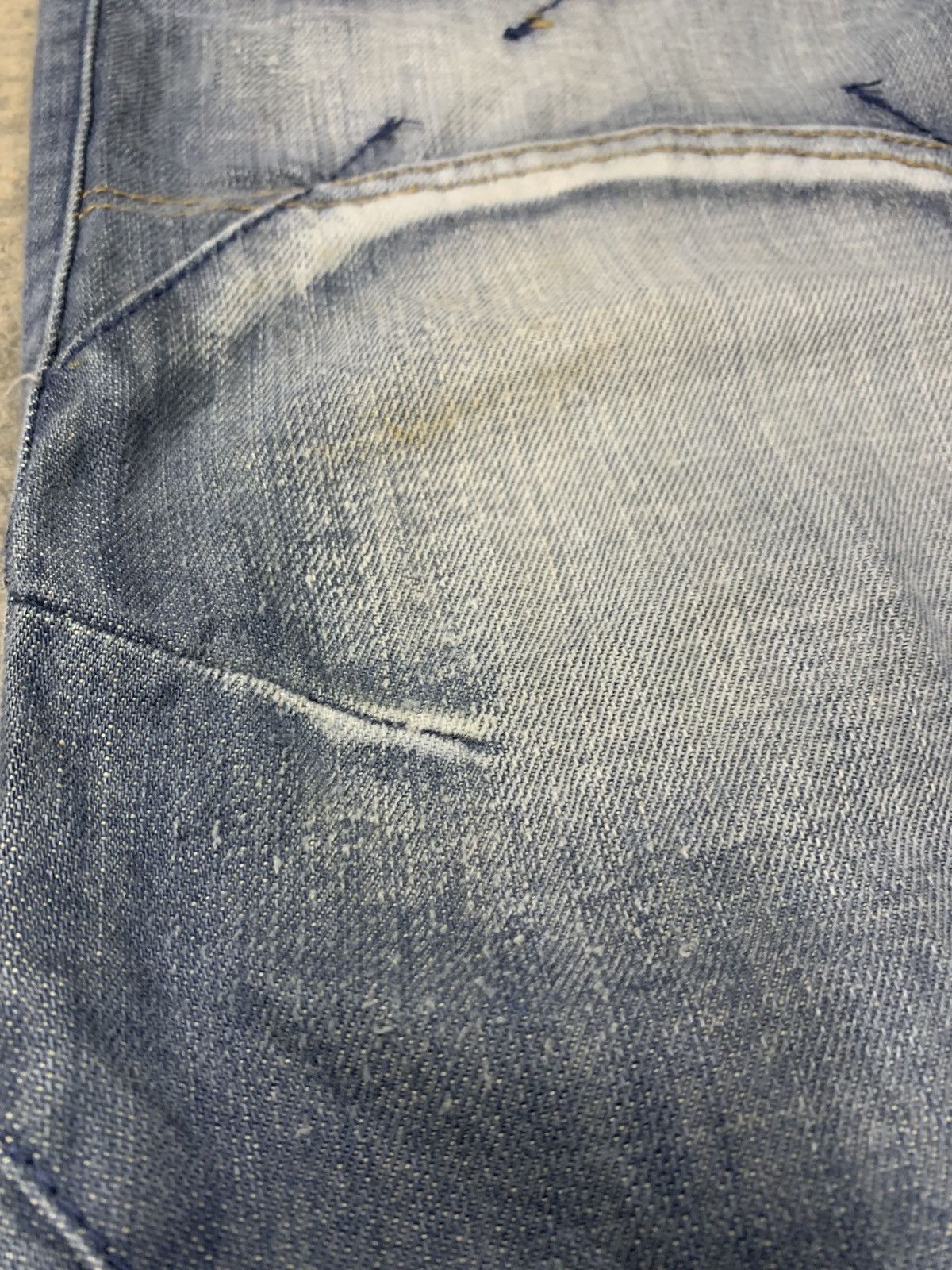 If Six Was Nine Distressed double knee NEXT JEAN Size US 34 / EU 50 - 11 Thumbnail