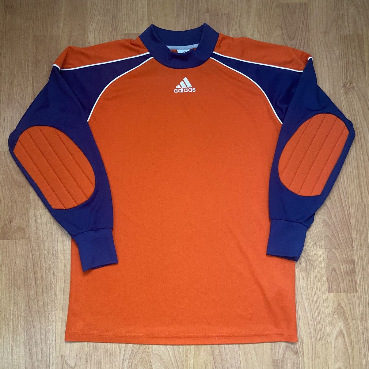 Adidas Adidas Climalite Vintage Y2K Goalie Jersey Elbow Pad Men S/M Size US S / EU 44-46 / 1 - 1 Thumbnail
