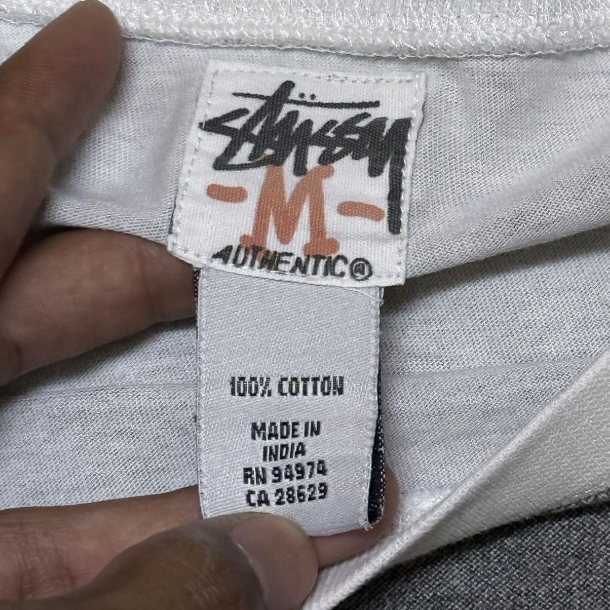 Stussy × Vintage Vintage Stussy Rasta Bob Marley Big Logo T Shirt Size US M / EU 48-50 / 2 - 6 Thumbnail