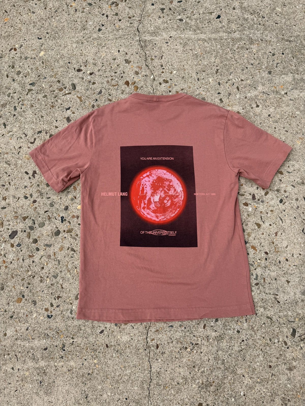 Helmut Lang Helmut Lang Resort Graphic T-Shirt Size US S / EU 44-46 / 1 - 4 Thumbnail
