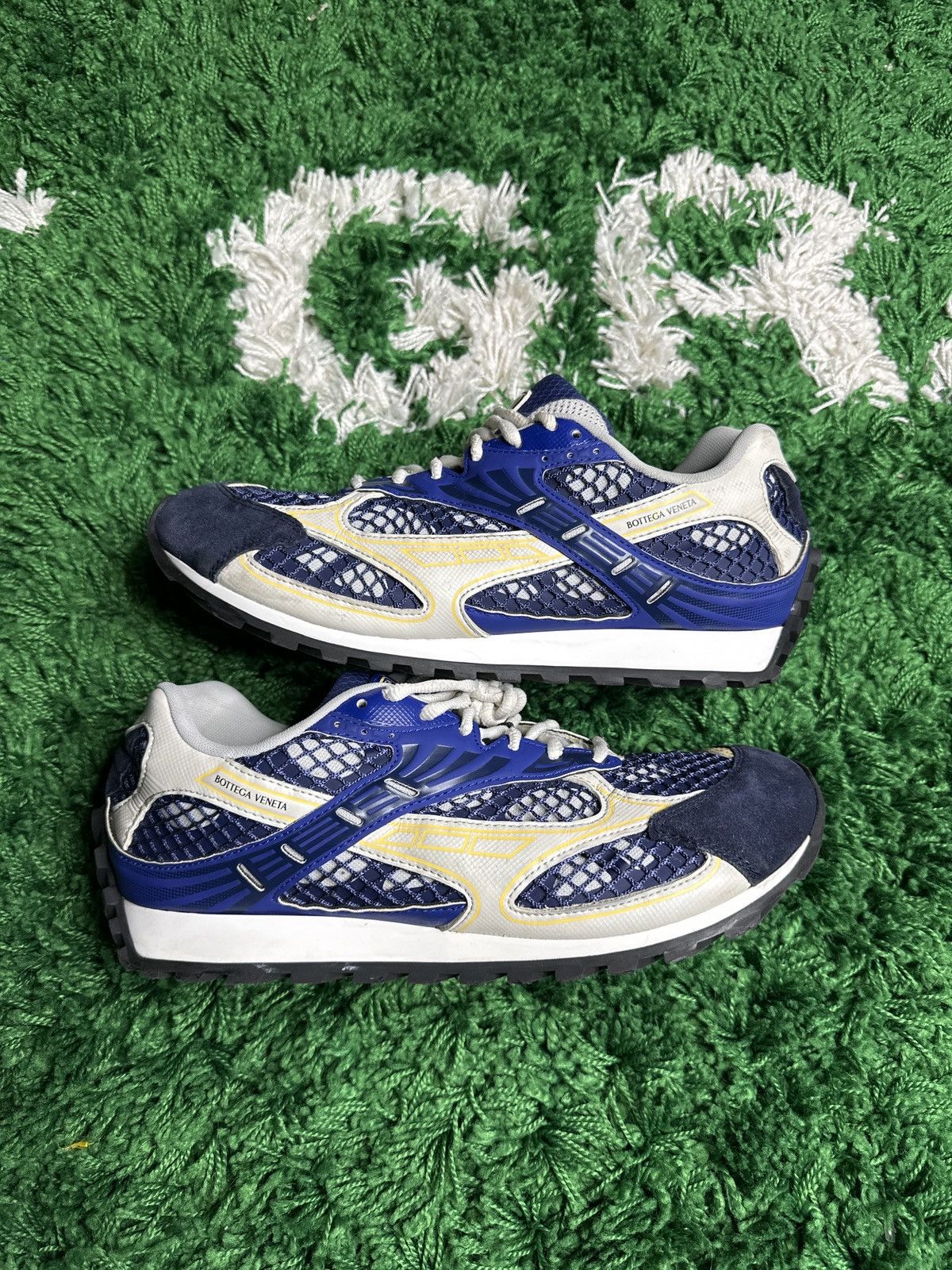 Bottega Veneta Bottega Veneta Blue Cruise Mist Orbit Sneakers Size US 10 / EU 43 - 1 Thumbnail
