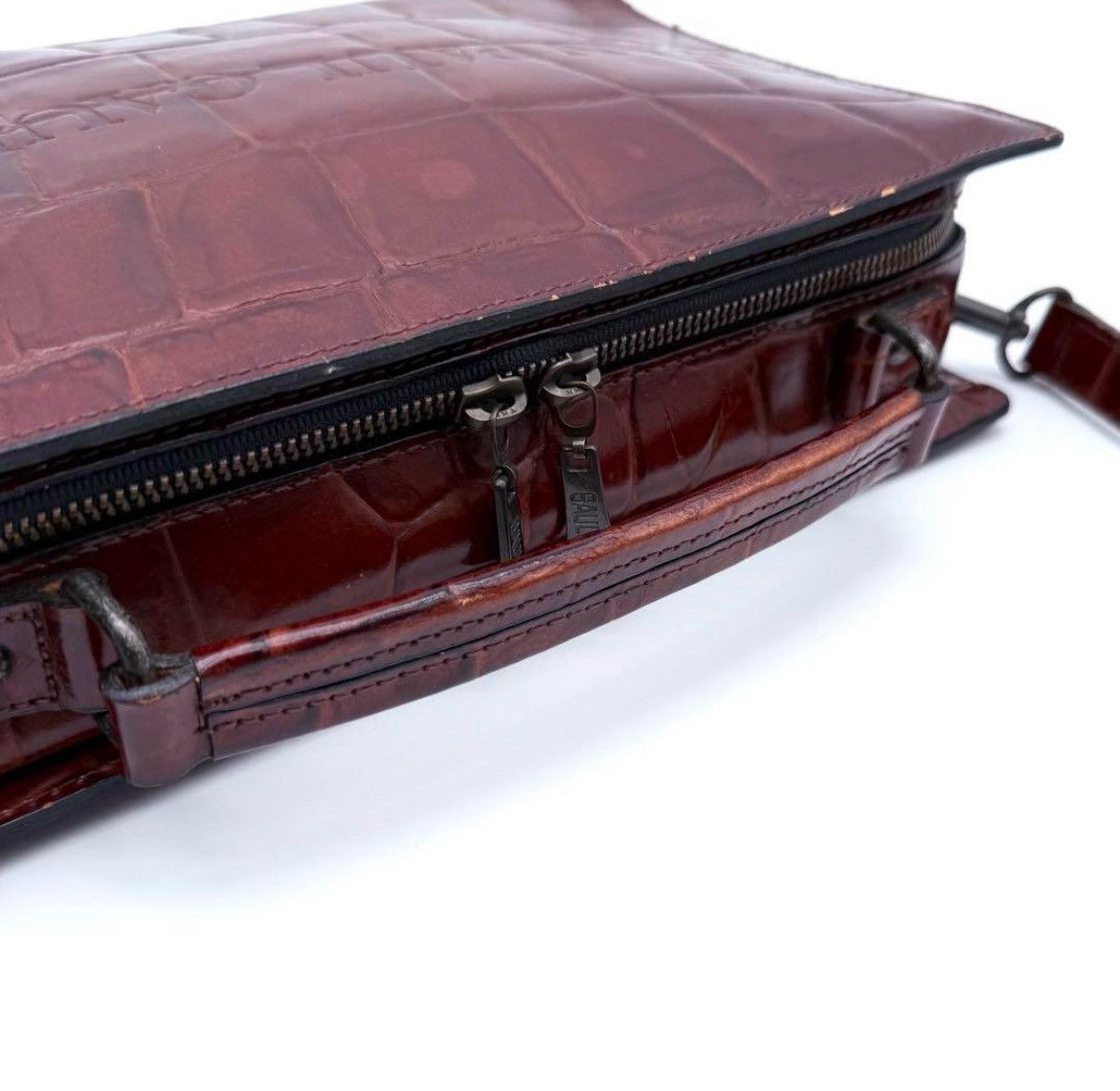 Jean Paul Gaultier Jean Paul Gaultier crocodile bag Size ONE SIZE - 6 Thumbnail