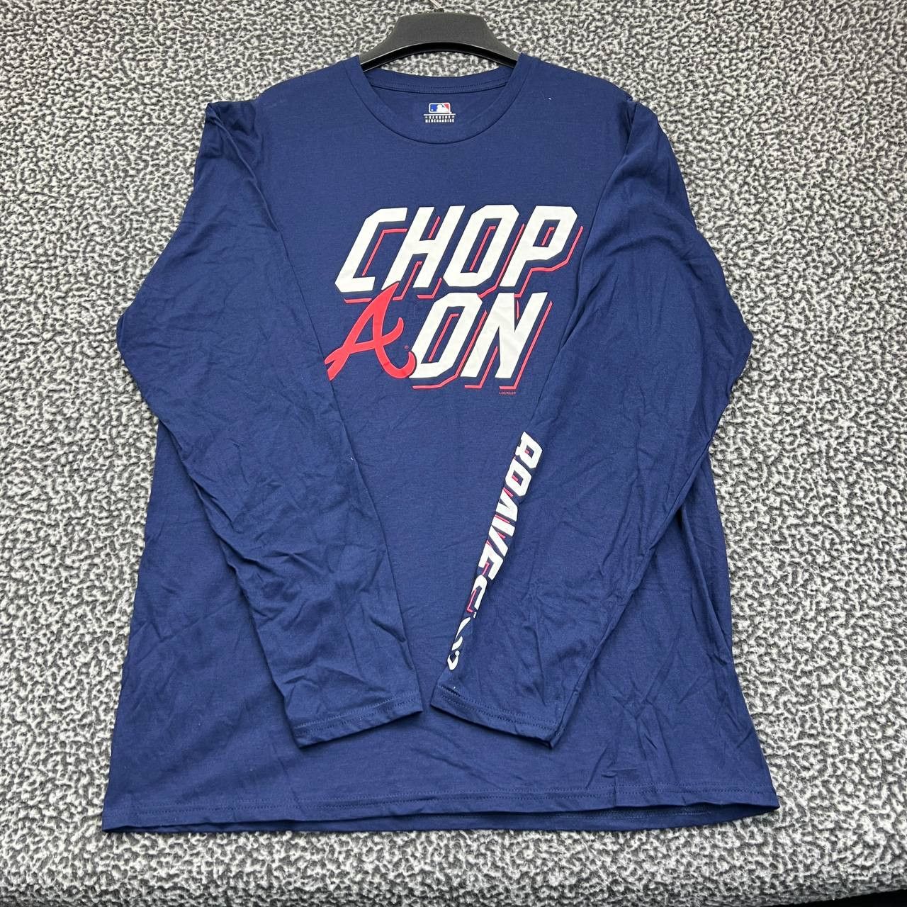 MLB Atlanta Braves Shirt Men Large Blue MLB Cotton New L Size US L / EU 52-54 / 3 - 1 Thumbnail