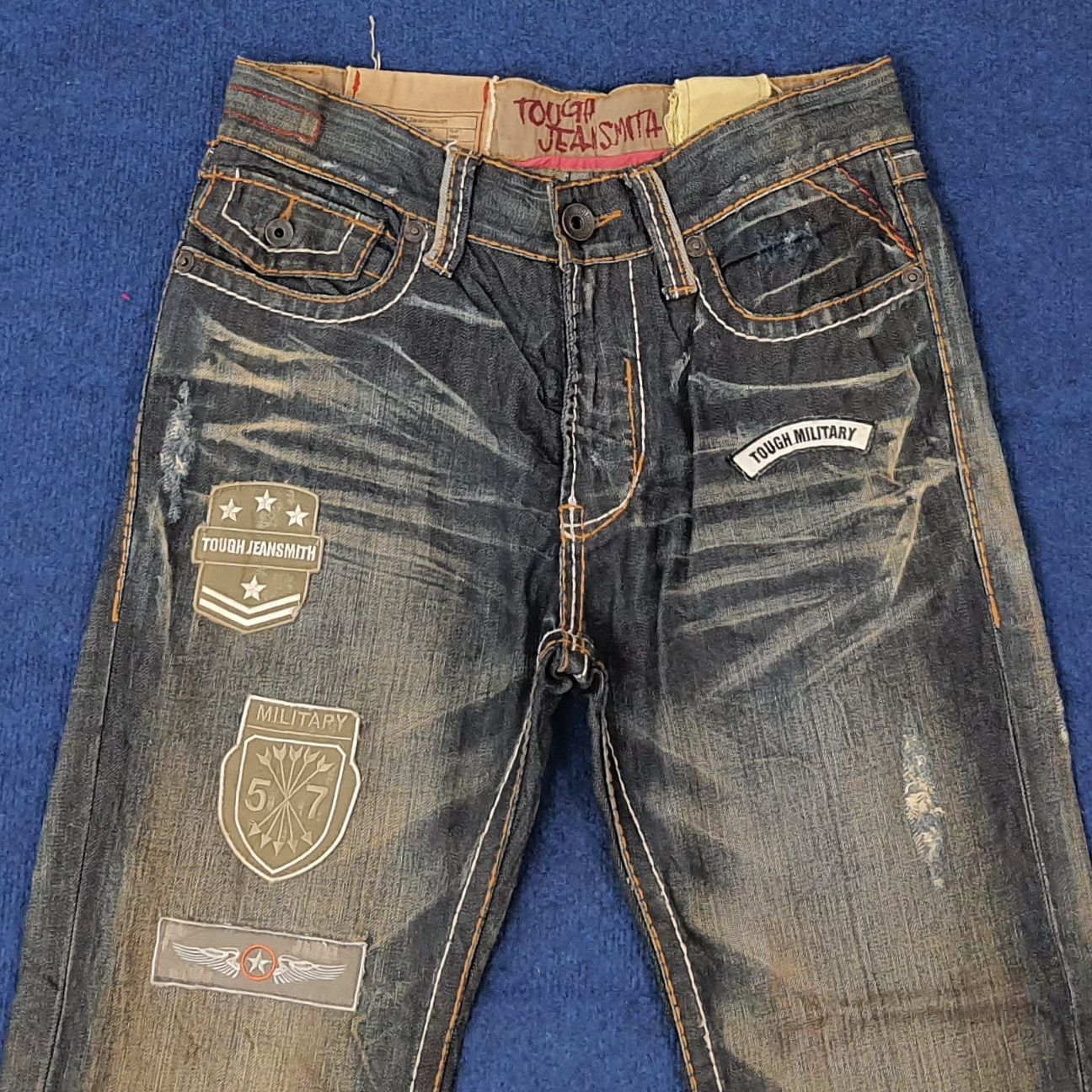 Vintage Vintage Tough Jeansmith Street Aesthetic Jeans C258N18 Size US 32 / EU 48 - 2 Thumbnail