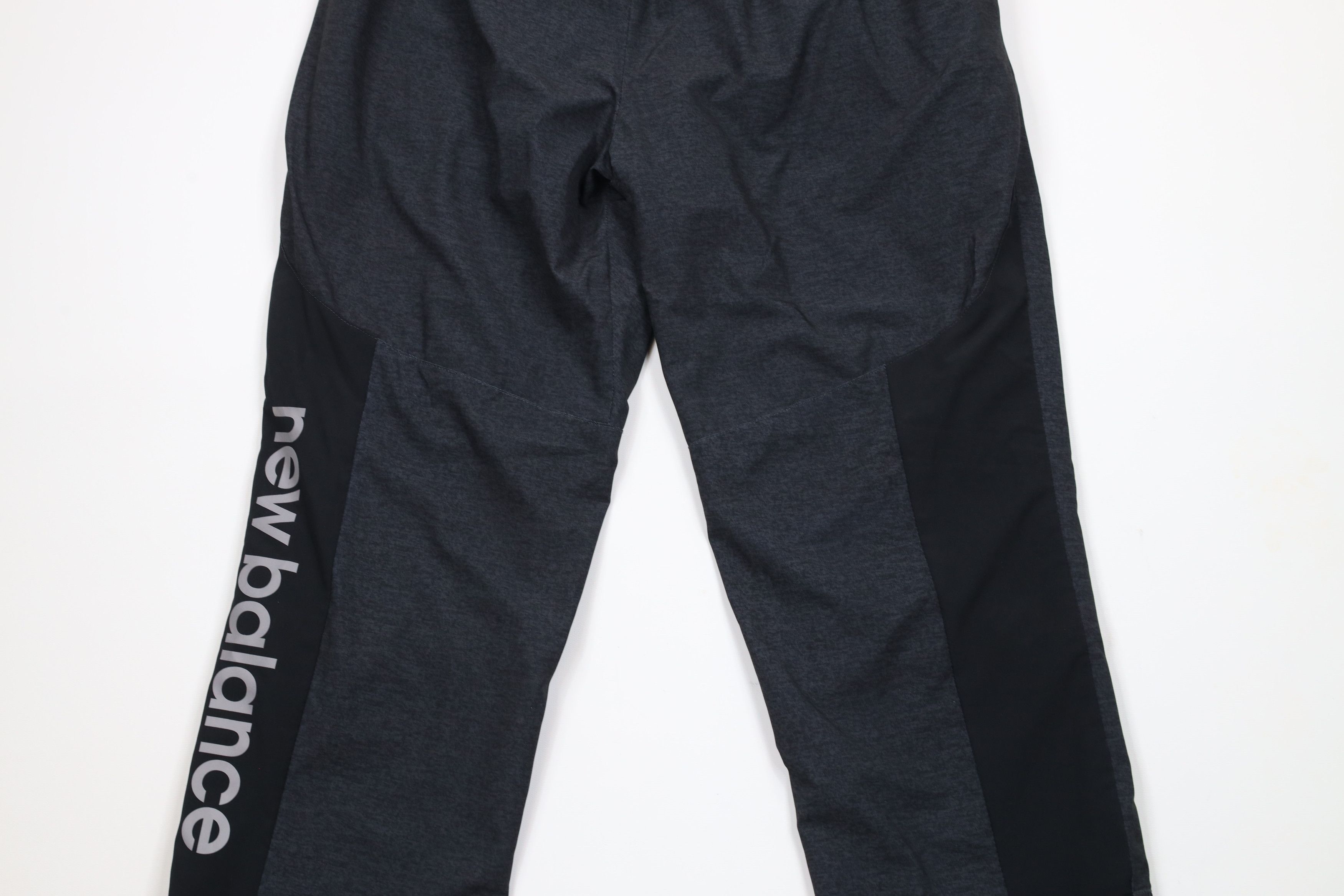 New Balance × Vintage Vintage Y2K New Balance Spell Out Reflective Pants Dark Gray Size US 34 / EU 50 - 12 Thumbnail
