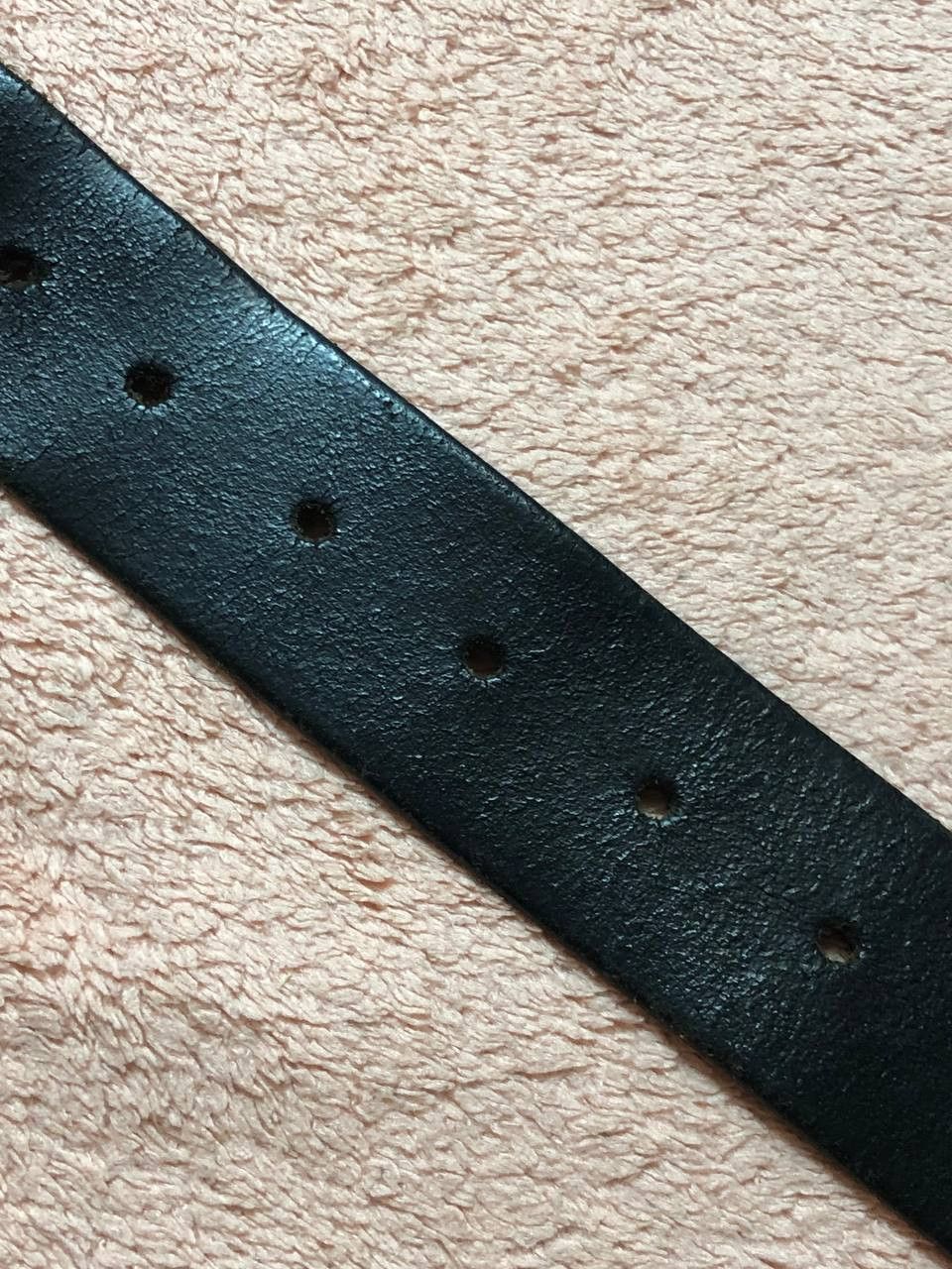 Diesel Vintage Belt black Diesel logo Streetwear One size Y2K Size ONE SIZE - 10 Thumbnail