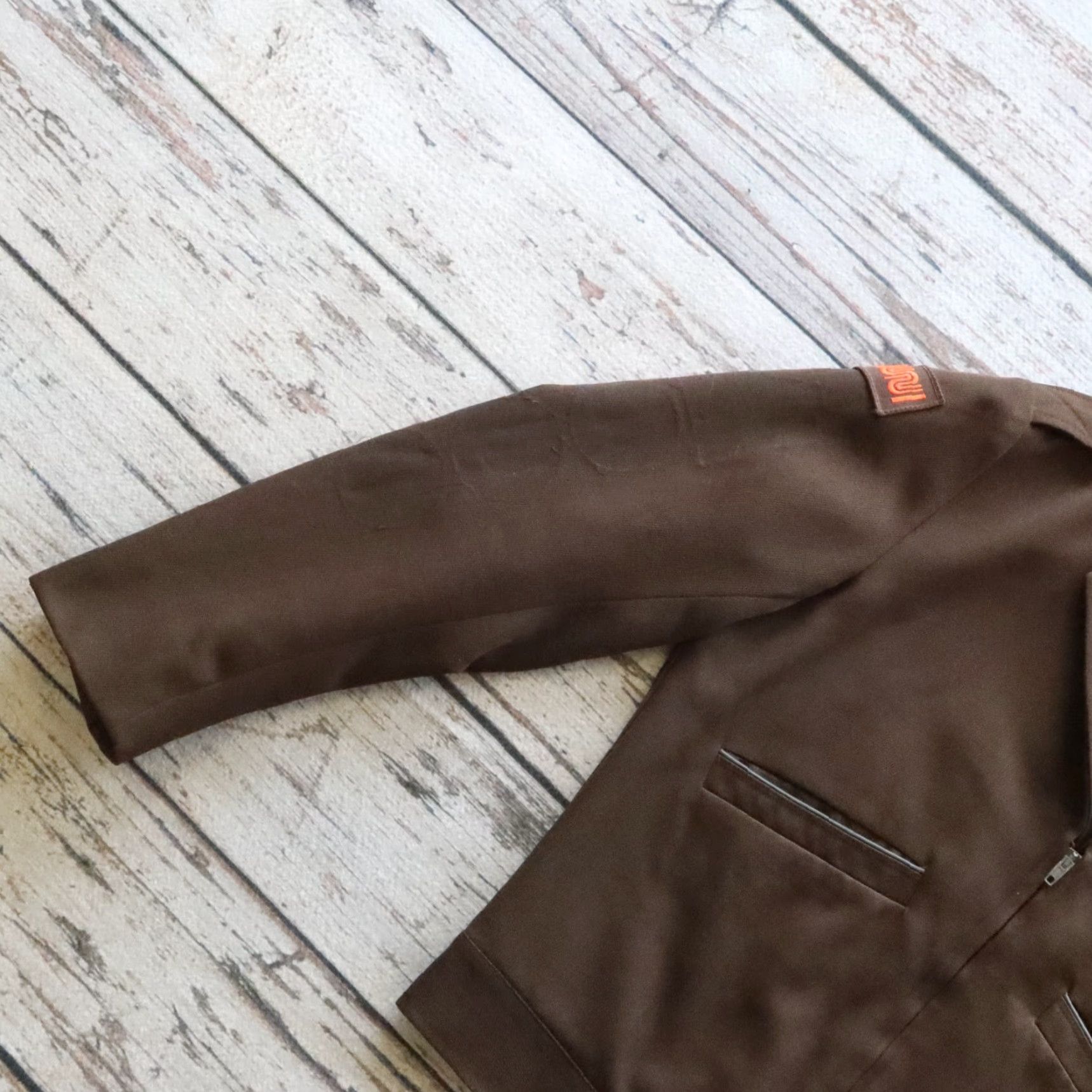 Vintage VINTAGE Muni San Francisco Bus Operator Jacket Caleb V. Smith Size 40 L Brown Men Jacket Size US XXS / EU 40 - 4 Thumbnail