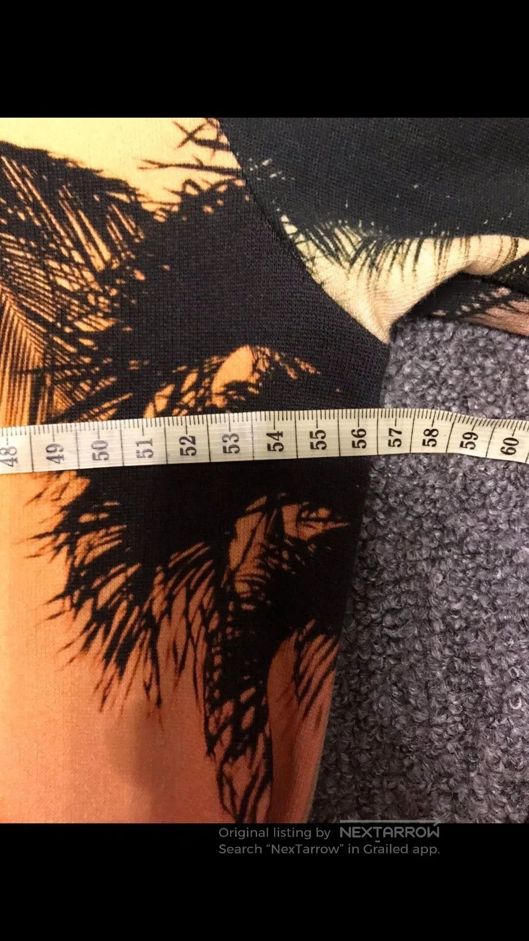 Balmain Multi Sunset Palm Tree Print Hoodie. Size US S / EU 44-46 / 1 - 6 Thumbnail
