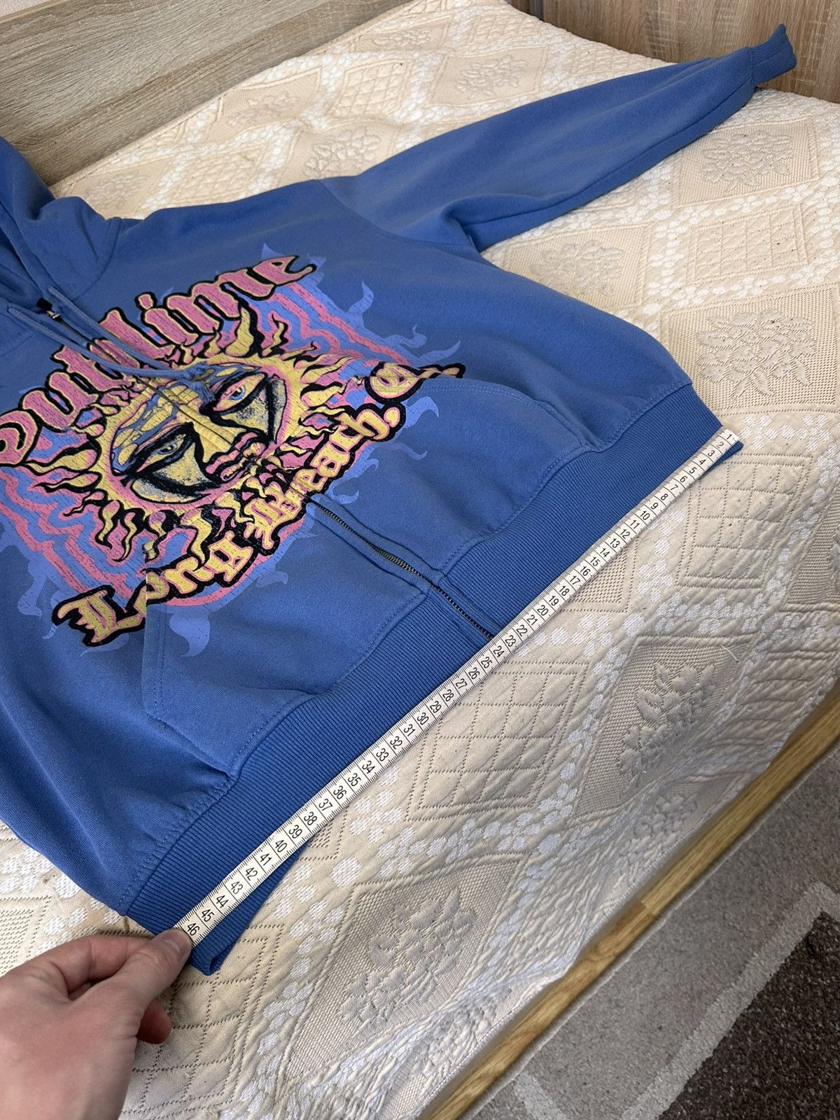 Sublime 🔥 Sublime Y2K Boxy Zip Graphic Punk Hip Hop Band Hoodie Rock Size US M / EU 48-50 / 2 - 13 Thumbnail