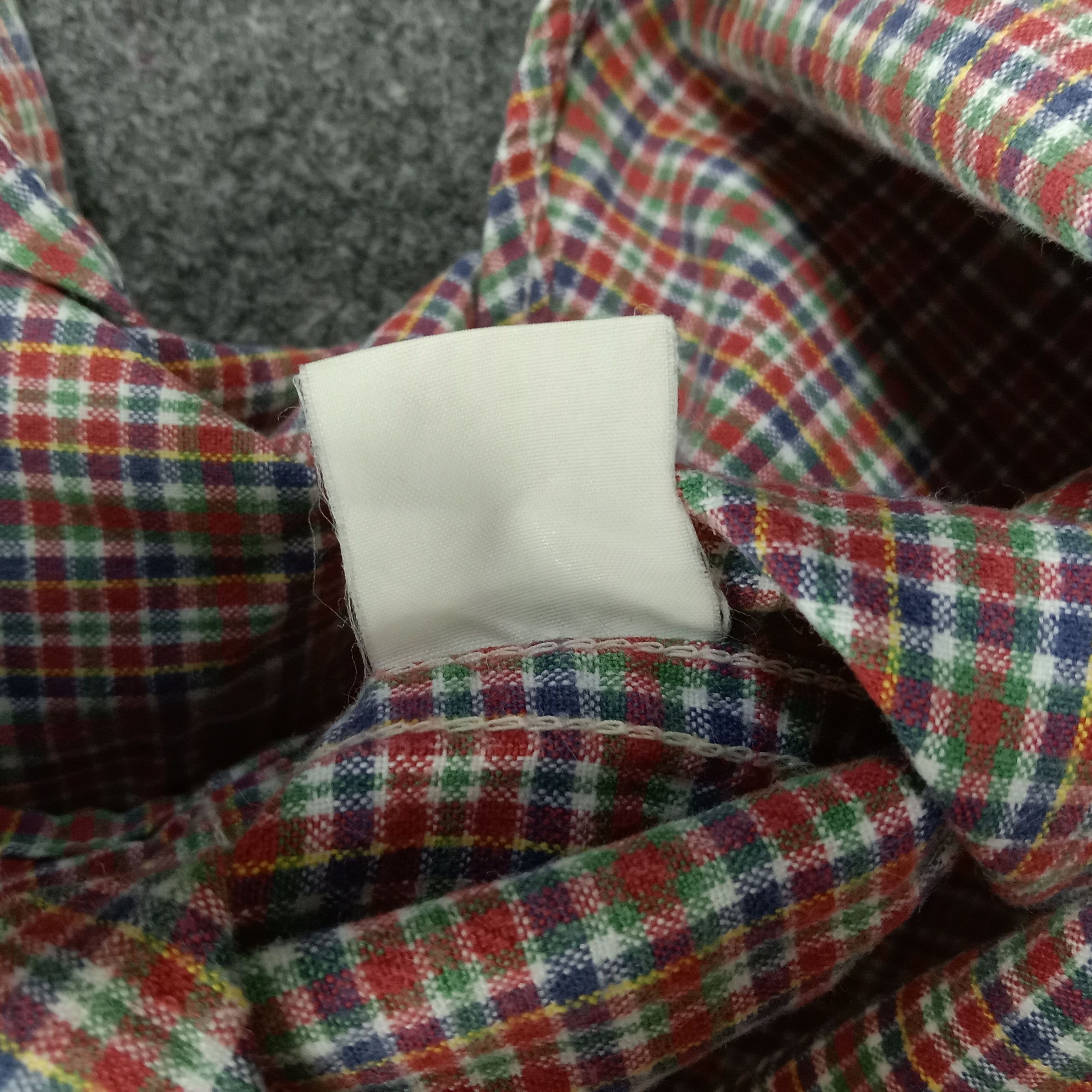 Japanese Brand × Sugar Cane × Vintage Sugar Cane Japanese Brand Flannel Work Shirt Button Up Size US L / EU 52-54 / 3 - 8 Thumbnail