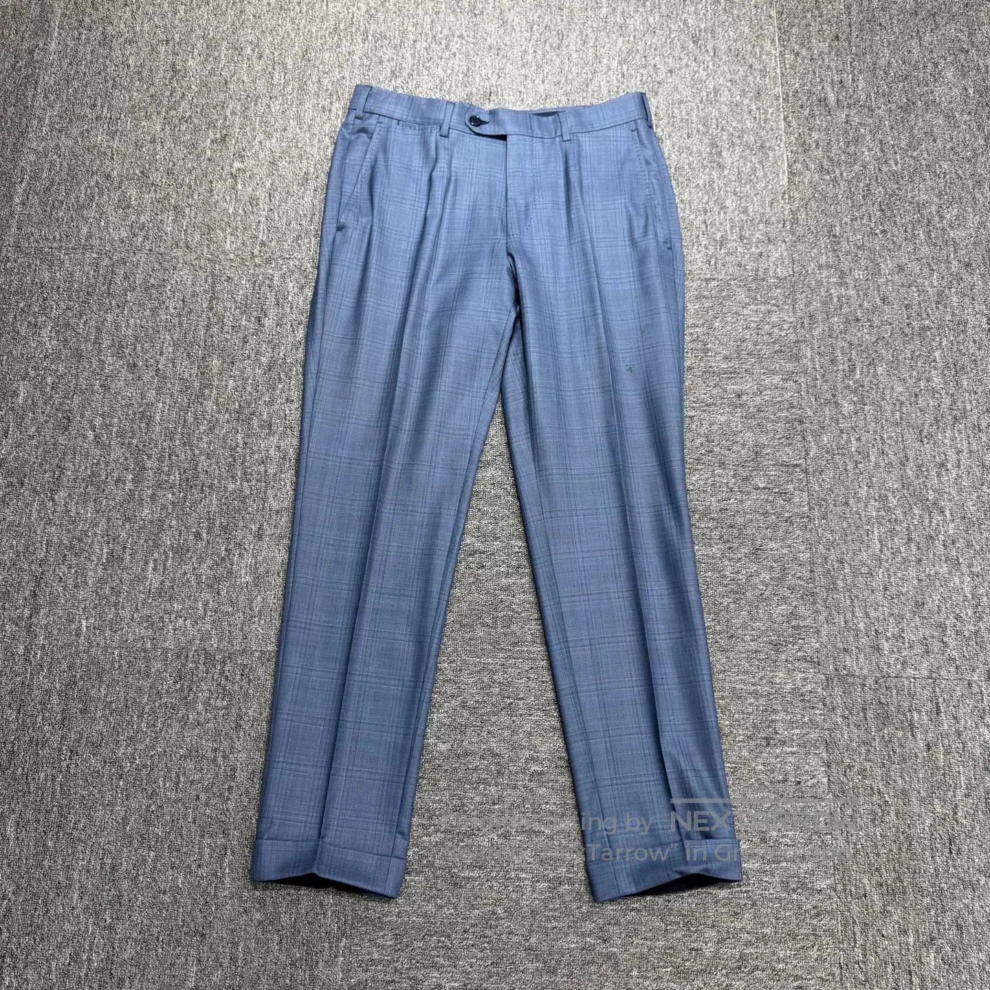 Ermenegildo Zegna Ermenegildo Zegna Check Wool Casual Trousers. Size US 32 / EU 48 - 1 Thumbnail
