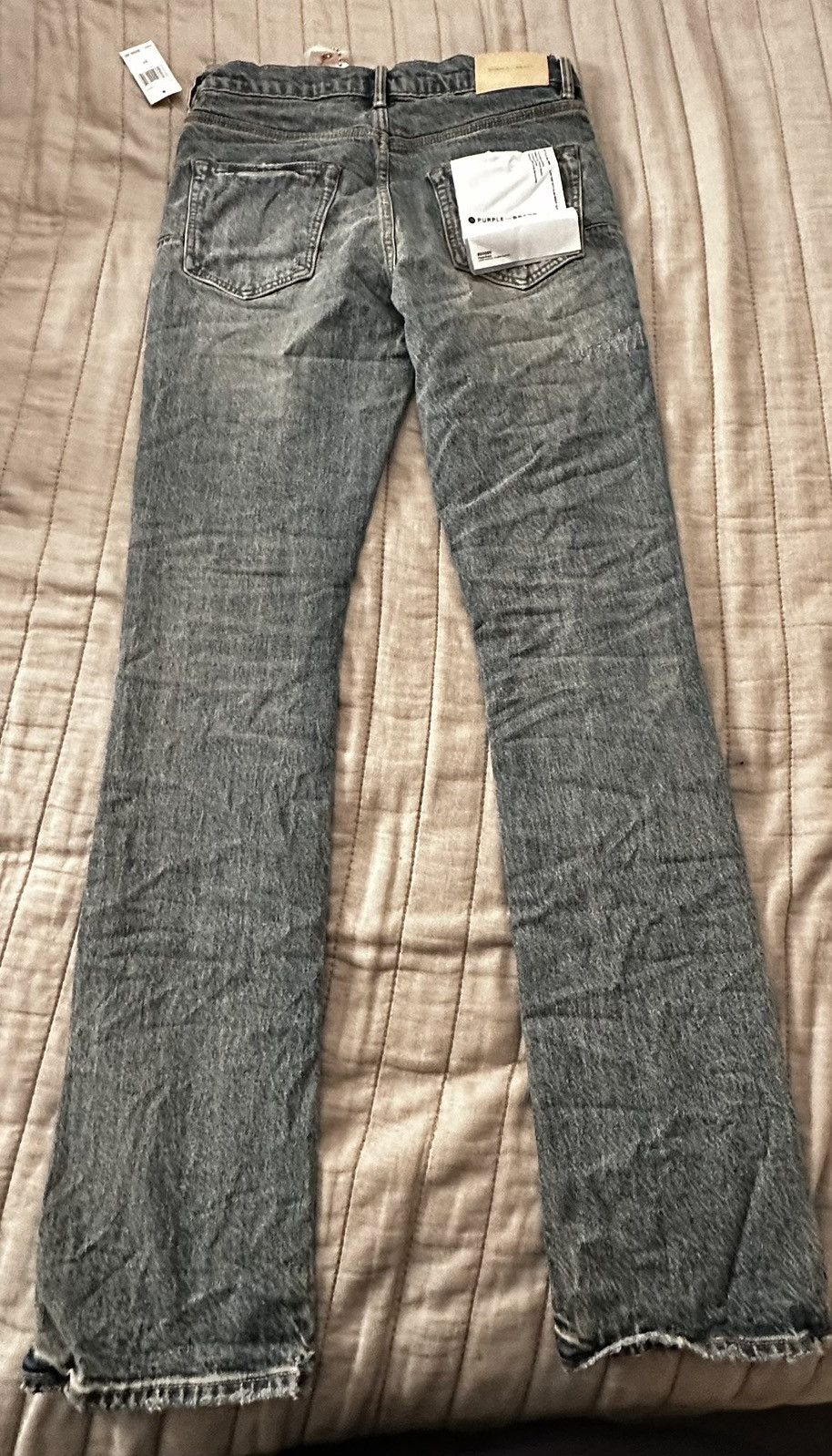 Purple Brand Purple Brand Vintage Destroy Boot Cut Skinny Jeans Size US 31 - 2 Thumbnail