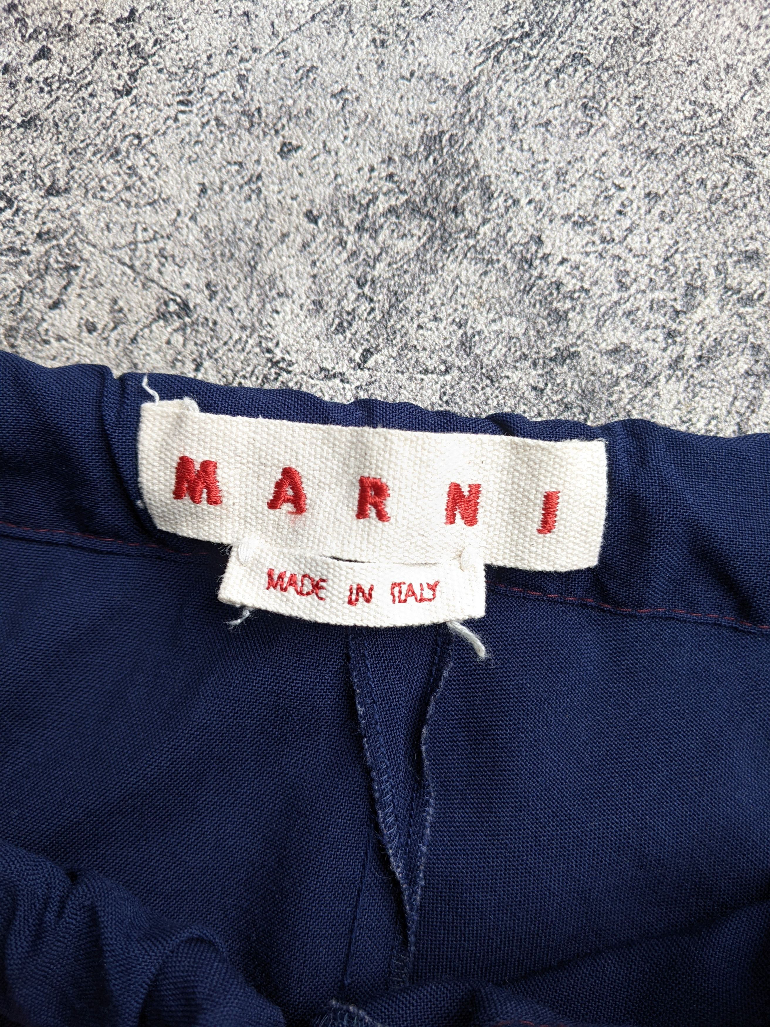 Marni Wide Leg Pants Size 26" / US 2 / IT 38 - 12 Thumbnail