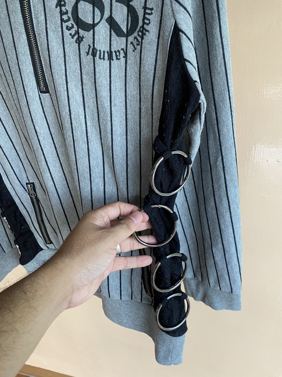 If Six Was Nine × Japanese Brand × Le Grande Bleu (L.G.B.) 🖤BLACKDAY🖤Digdeep Chains Hoodie ifsixwasnine lgb style Size US L / EU 52-54 / 3 - 6 Thumbnail