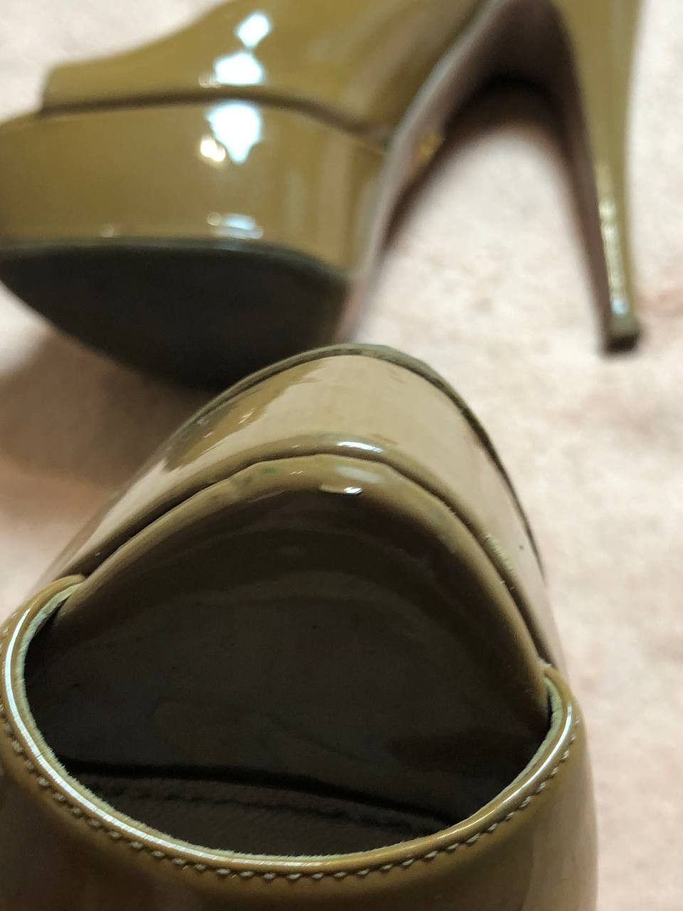 Prada Luxury Prada Patent Leather High Heels Size 39 Size US 9 / IT 39 - 6 Thumbnail