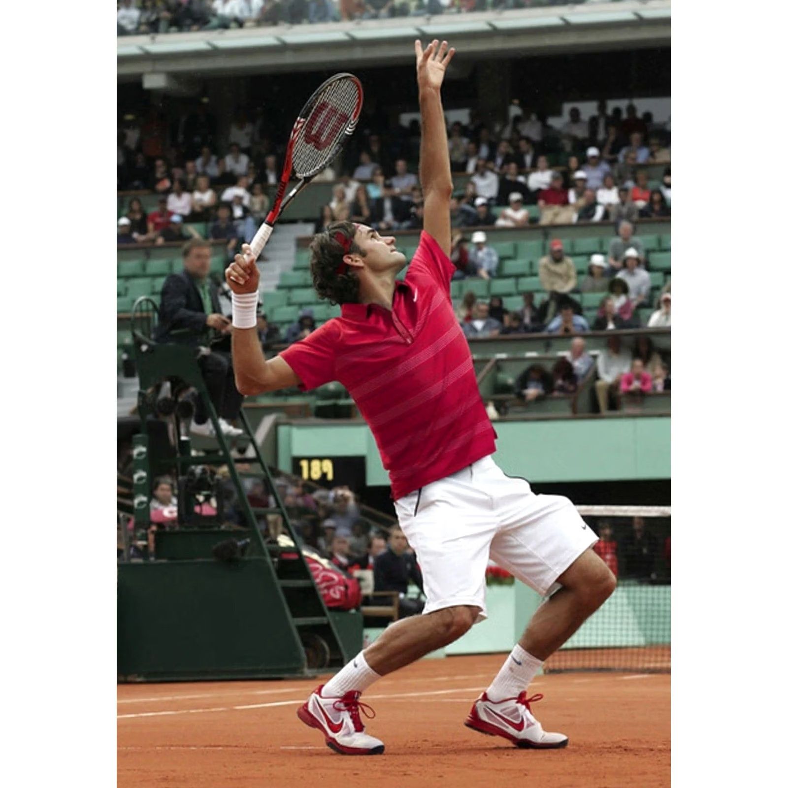 Nike Nike Roger Federer 2011 French Open Polo Shirt Mens S Red Tennis Shirt Size US S / EU 44-46 / 1 - 3 Thumbnail