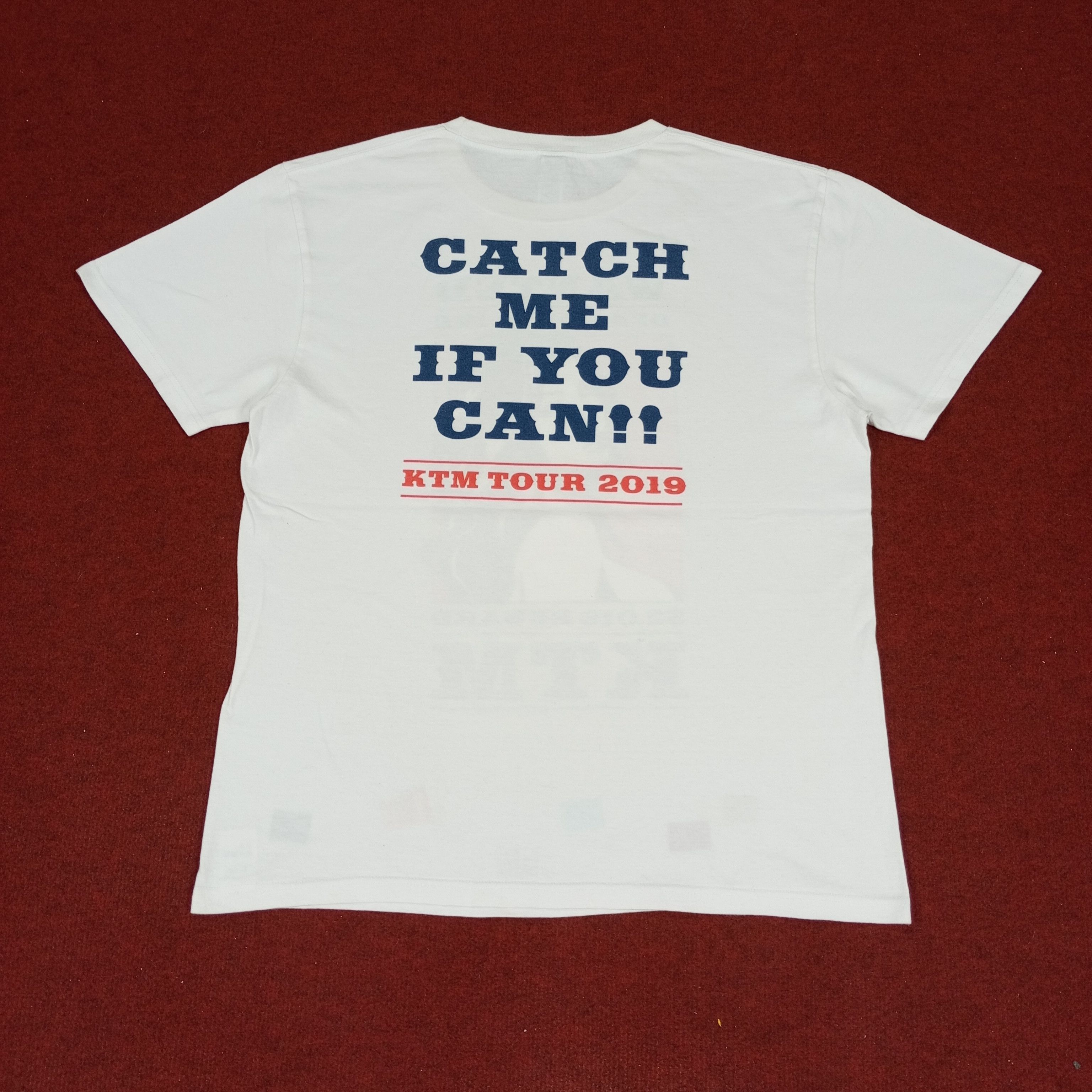 Band Tees × Vintage KTM Catch Me If You Can White Tshirt Size US L / EU 52-54 / 3 - 3 Thumbnail
