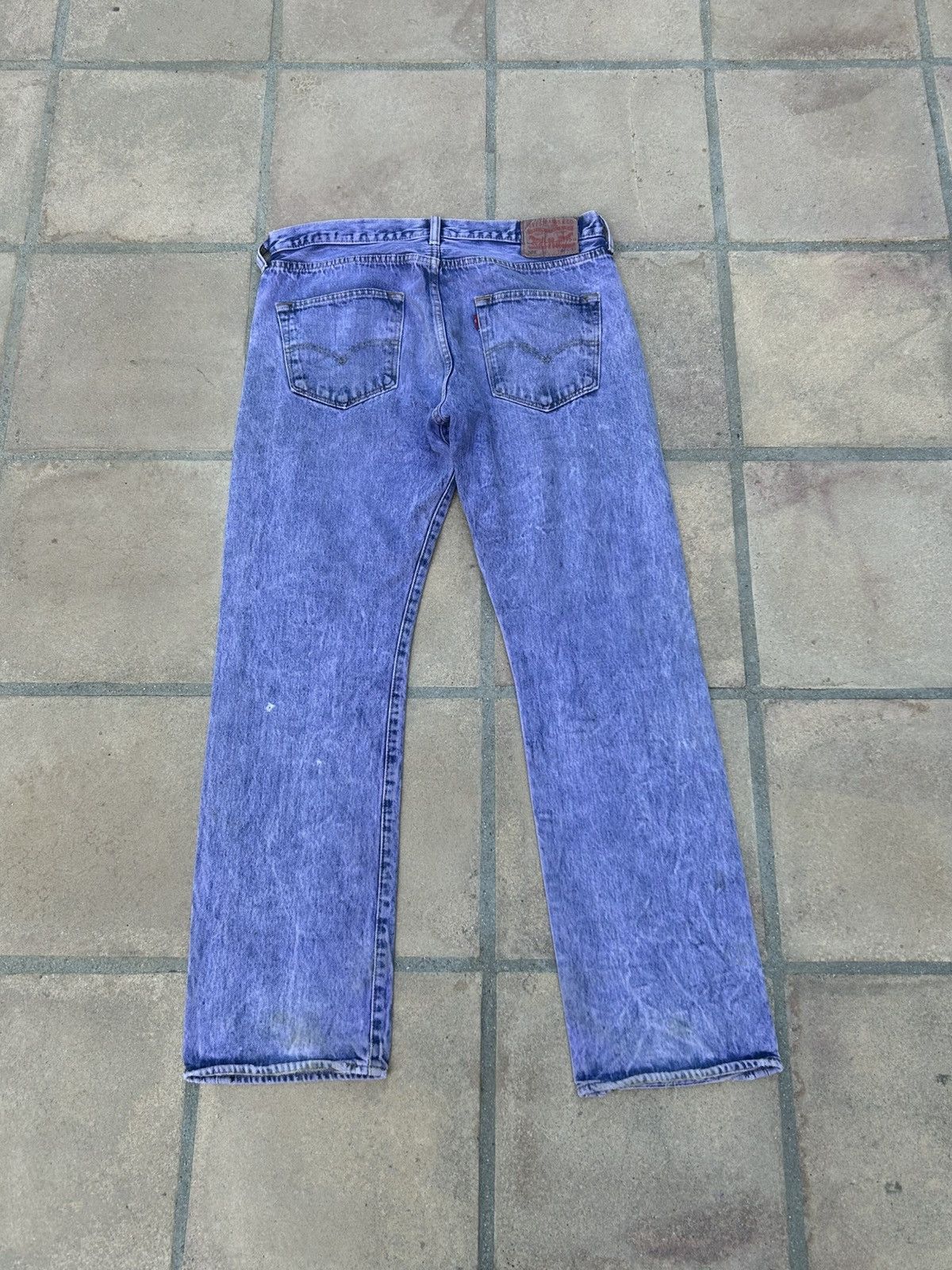 Levi's Levi’s purple 501 jeans Size US 34 / EU 50 - 2 Thumbnail