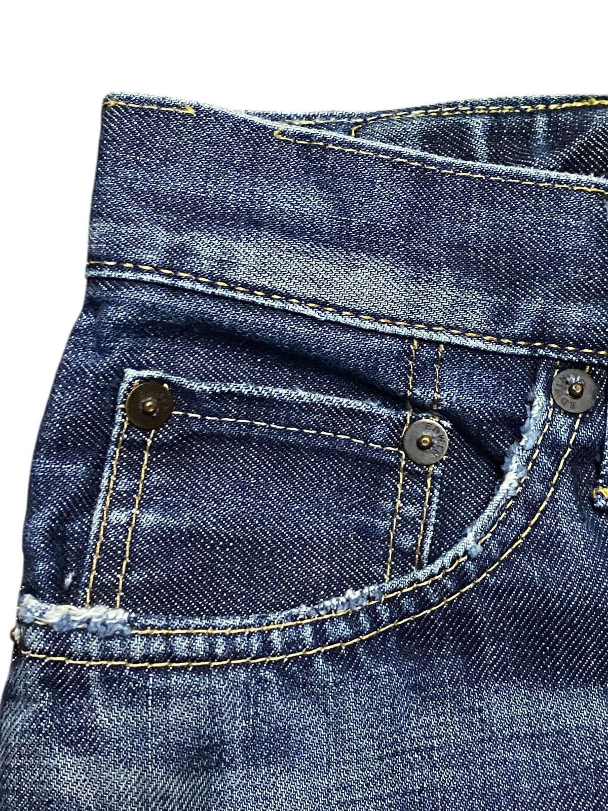 Edwin Vintage Japanese Brand Edwin Jeans Flare Bell Bottom Size 26" / US 2 / IT 38 - 8 Thumbnail