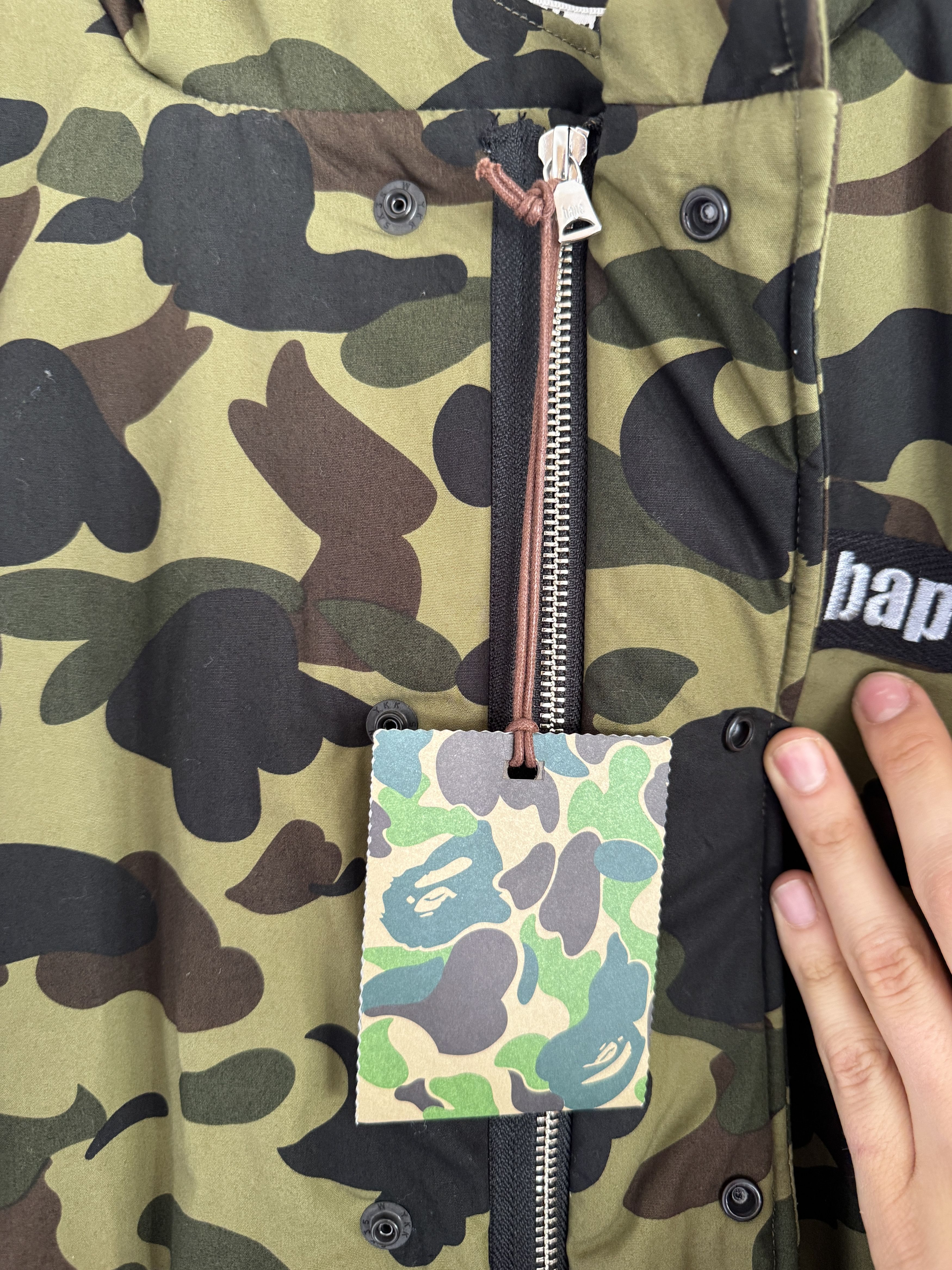Bape 1st Camo M-51 Hoodie Jacket Size US M / EU 48-50 / 2 - 10 Thumbnail