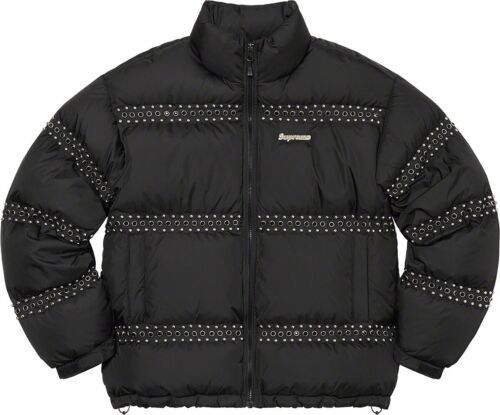 image of B B Simon x Supreme B.b Simon Studded Jacket Size Small in Black, Men's