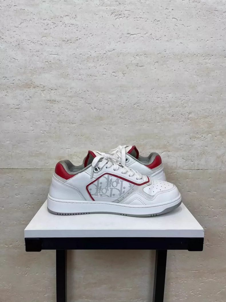 Dior Dior B27 Sneakers Size 39 White Red-2505 Size US 7.5 / EU 40-41 - 2 Thumbnail