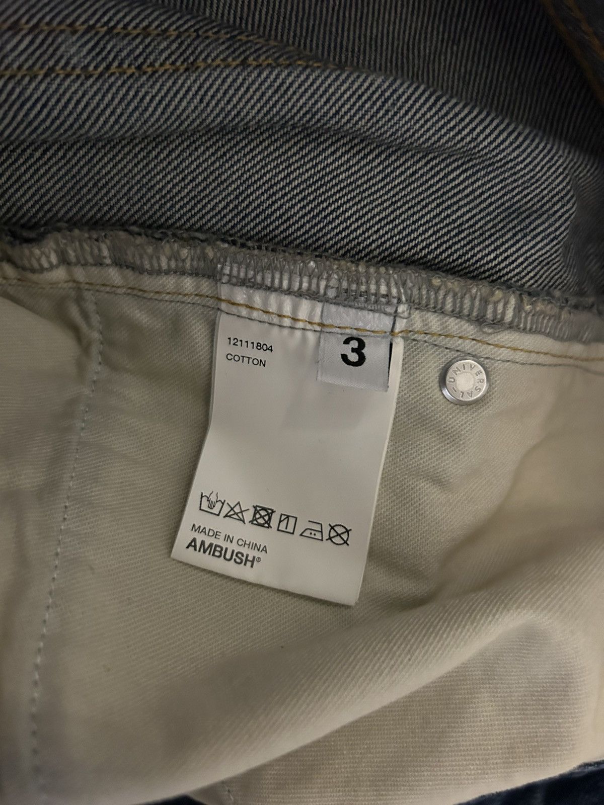 Ambush Design Ambush 3m Jeans Size US 33 - 4 Thumbnail