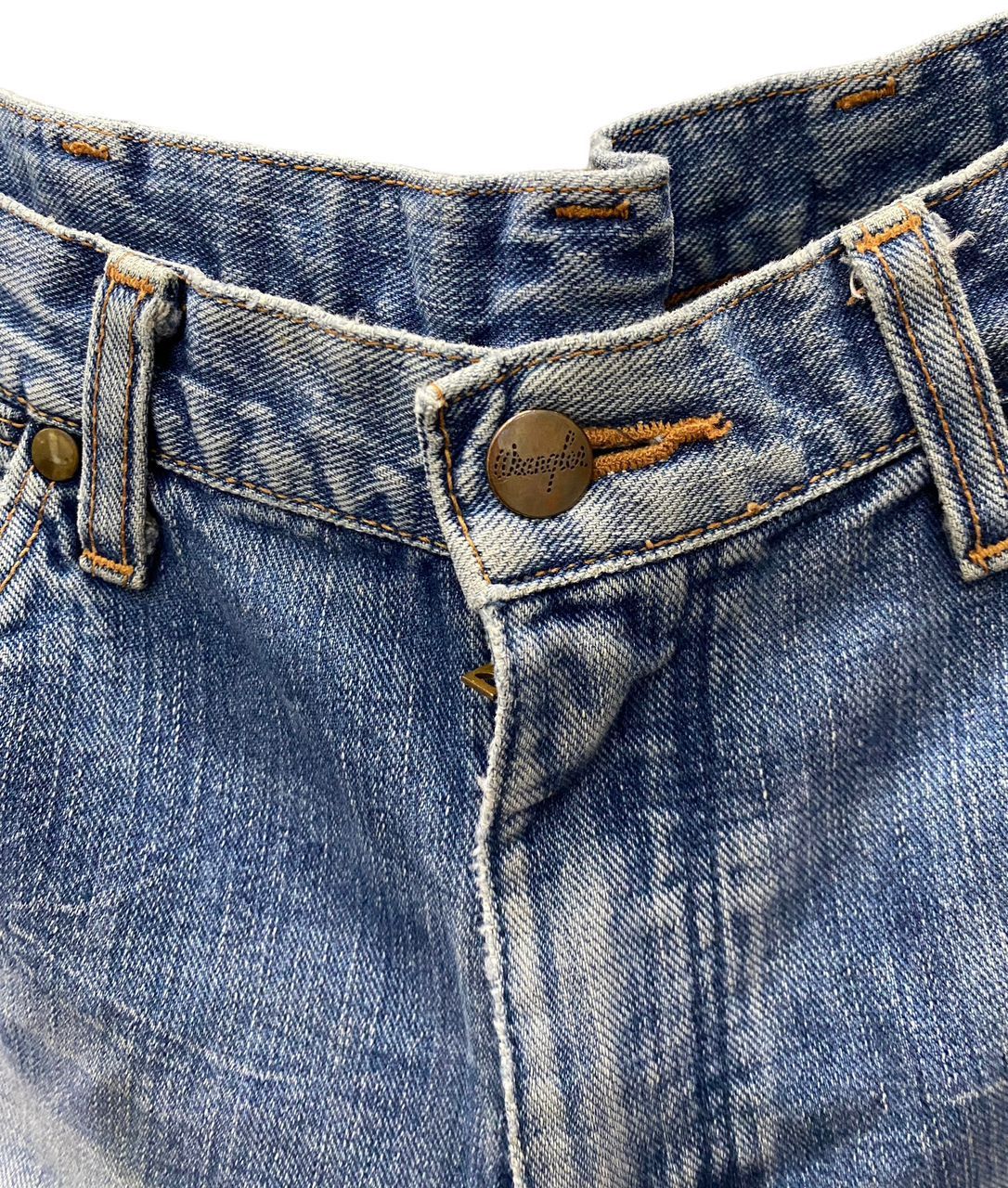 Wrangler 💥BEST OFFER💥VINTAGE 80S WRANGLER EXTRA DURABLE WORK DENIM Size US 30 / EU 46 - 3 Thumbnail