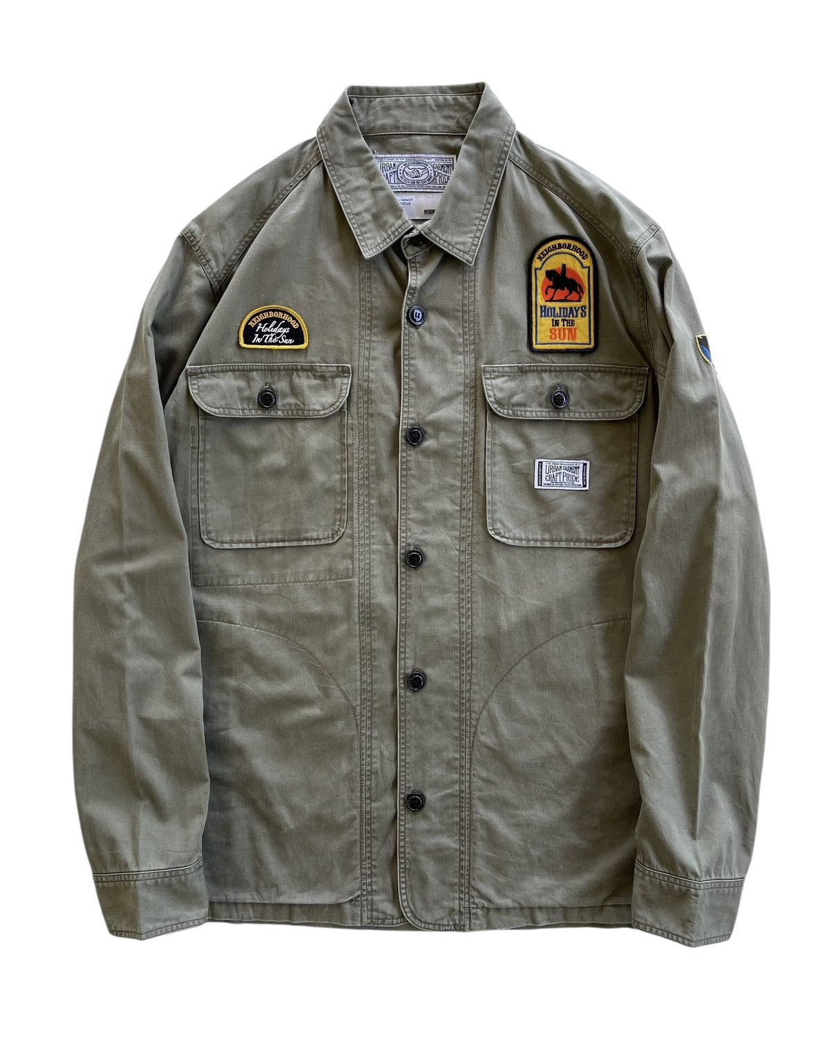 Neighborhood Neighborhood Military Work Shirt Size US L / EU 52-54 / 3 - 1 Thumbnail