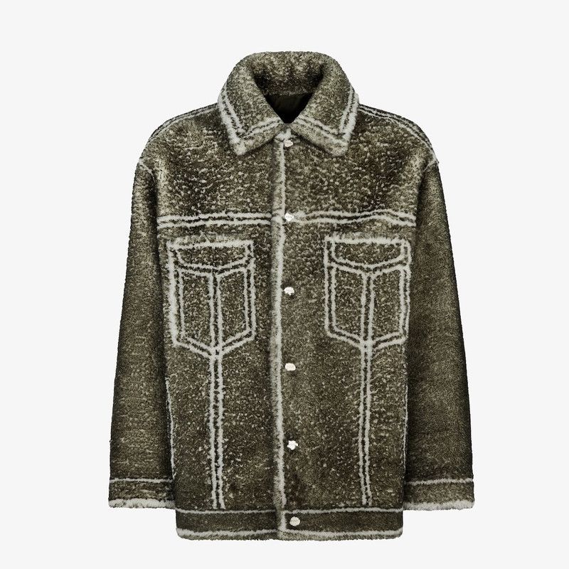 Fendi o1B3y1r0526 Jacket in Dark Gray Size US S / EU 44-46 / 1 - 1 Thumbnail